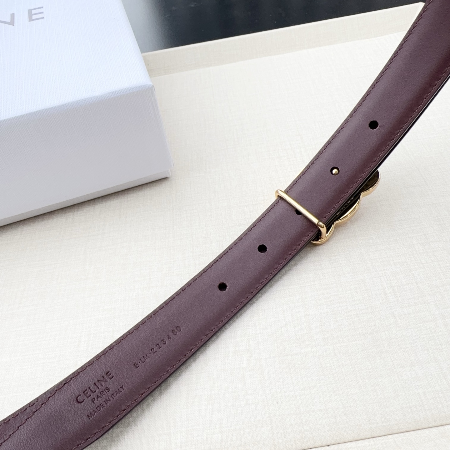 💥💥💥2.5cm赛琳腰带，双面头层牛皮双面可用，长度：75.80.85.90.95.100.欧，纯铜扣配