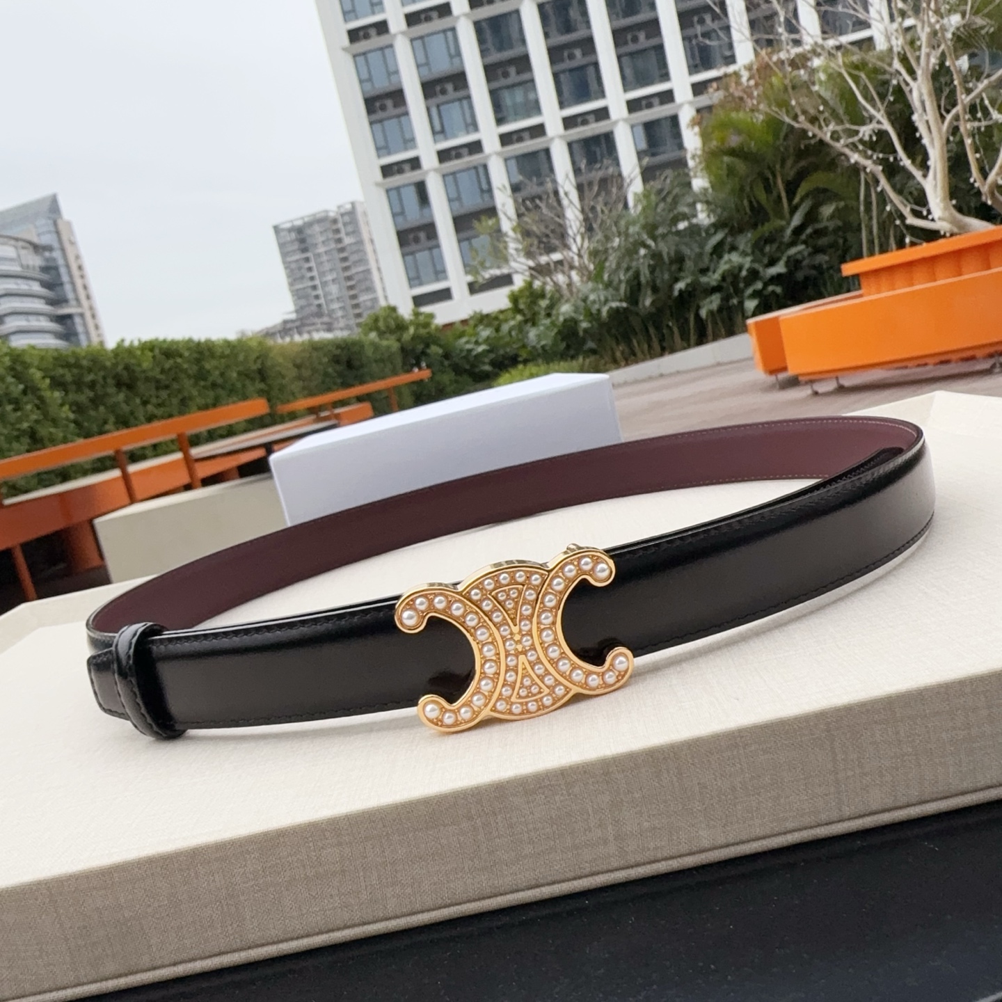 💥💥💥2.5cm赛琳腰带，双面头层牛皮双面可用，长度：75.80.85.90.95.100.欧，纯铜扣配