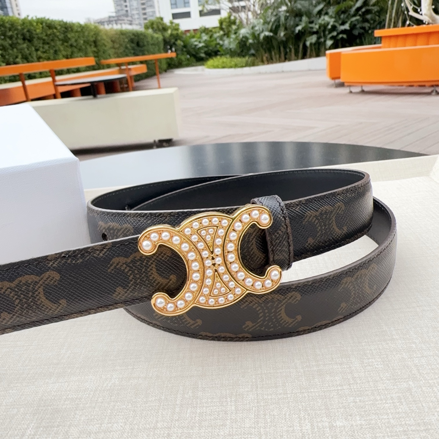 💥💥💥2.5cm赛琳腰带，双面头层牛皮双面可用，长度：75.80.85.90.95.100.欧，纯铜扣配