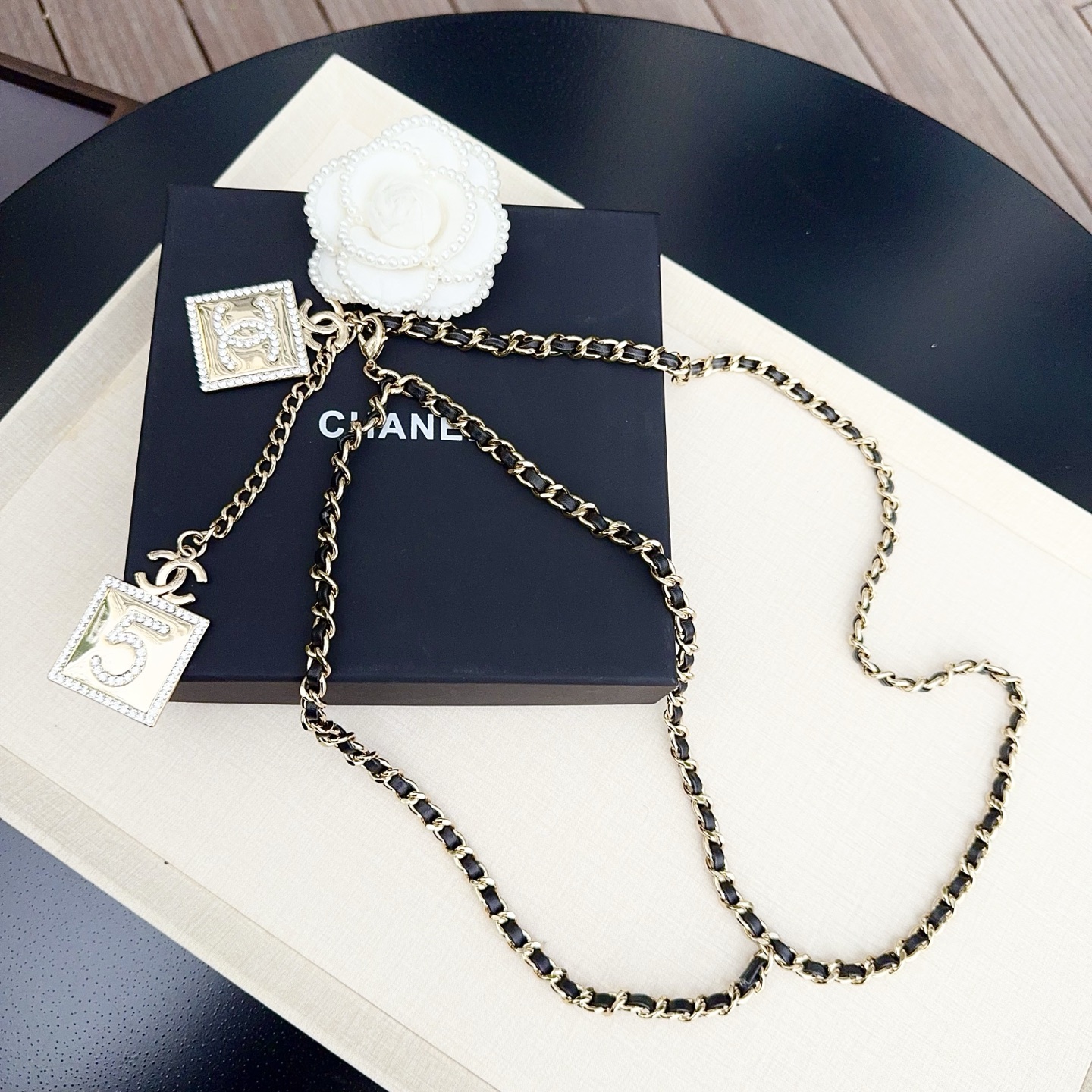 💥💥💥CHANEL 香奈儿 纯铜腰链配小五金，长度：均码