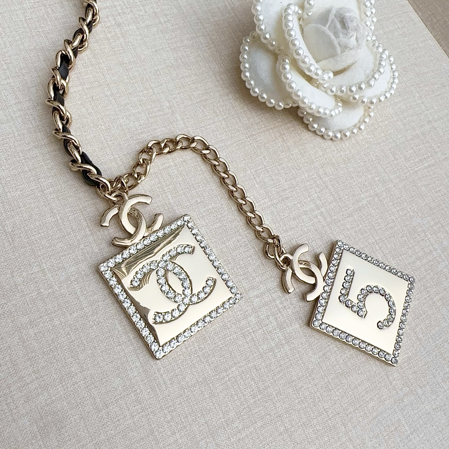 💥💥💥CHANEL 香奈儿 纯铜腰链配小五金，长度：均码