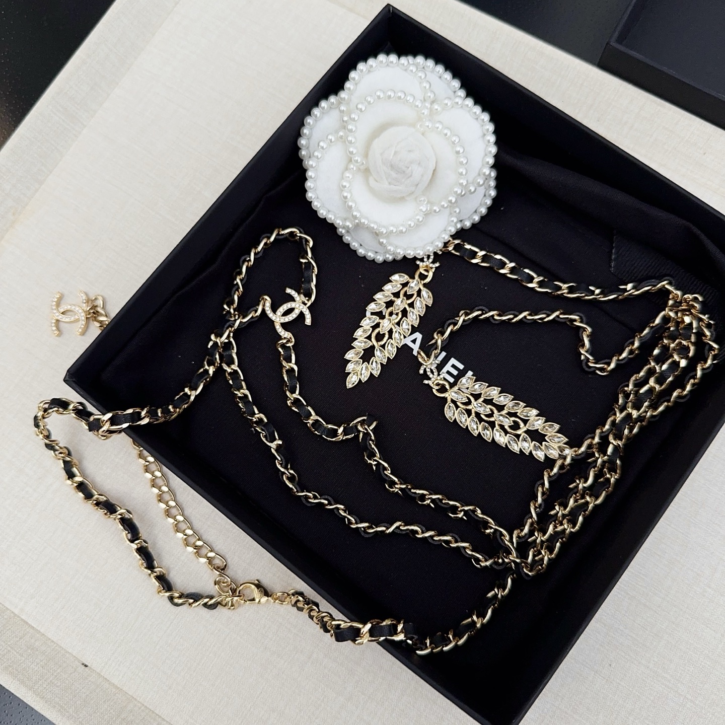 💥💥💥CHANEL 香奈儿 纯铜腰链配小五金，长度：均码