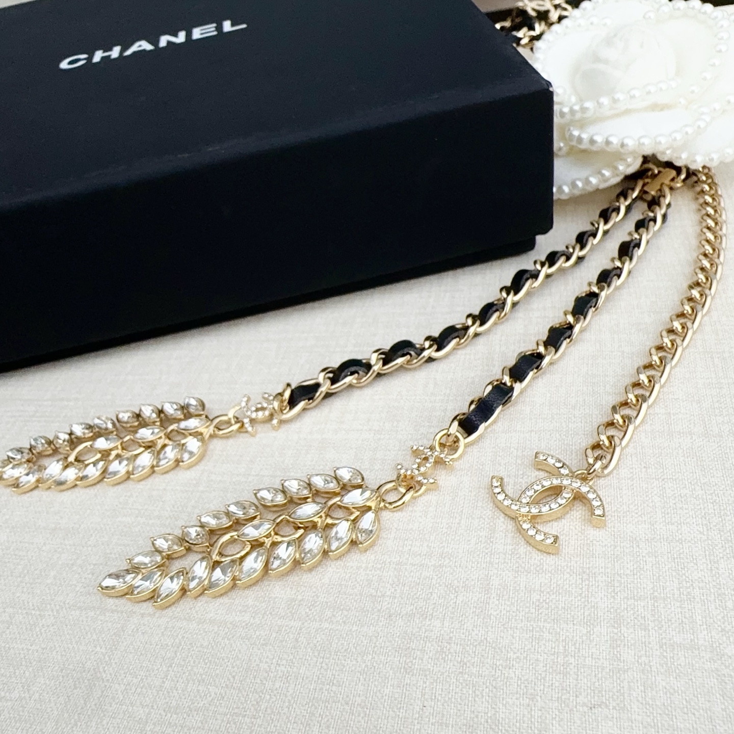 💥💥💥CHANEL 香奈儿 纯铜腰链配小五金，长度：均码