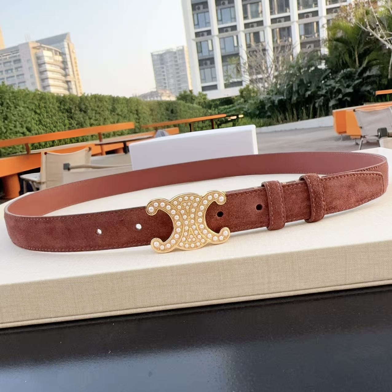 💥💥💥2.5cm赛琳腰带，头层磨砂牛皮配头层皮，长度：75.80.85.90.95.100.欧，纯铜扣配