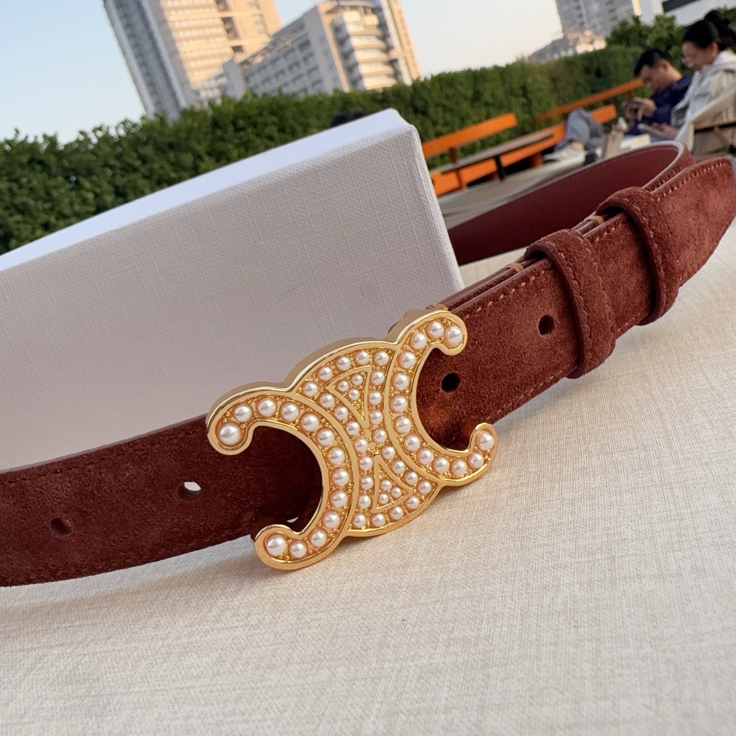 💥💥💥2.5cm赛琳腰带，头层磨砂牛皮配头层皮，长度：75.80.85.90.95.100.欧，纯铜扣配