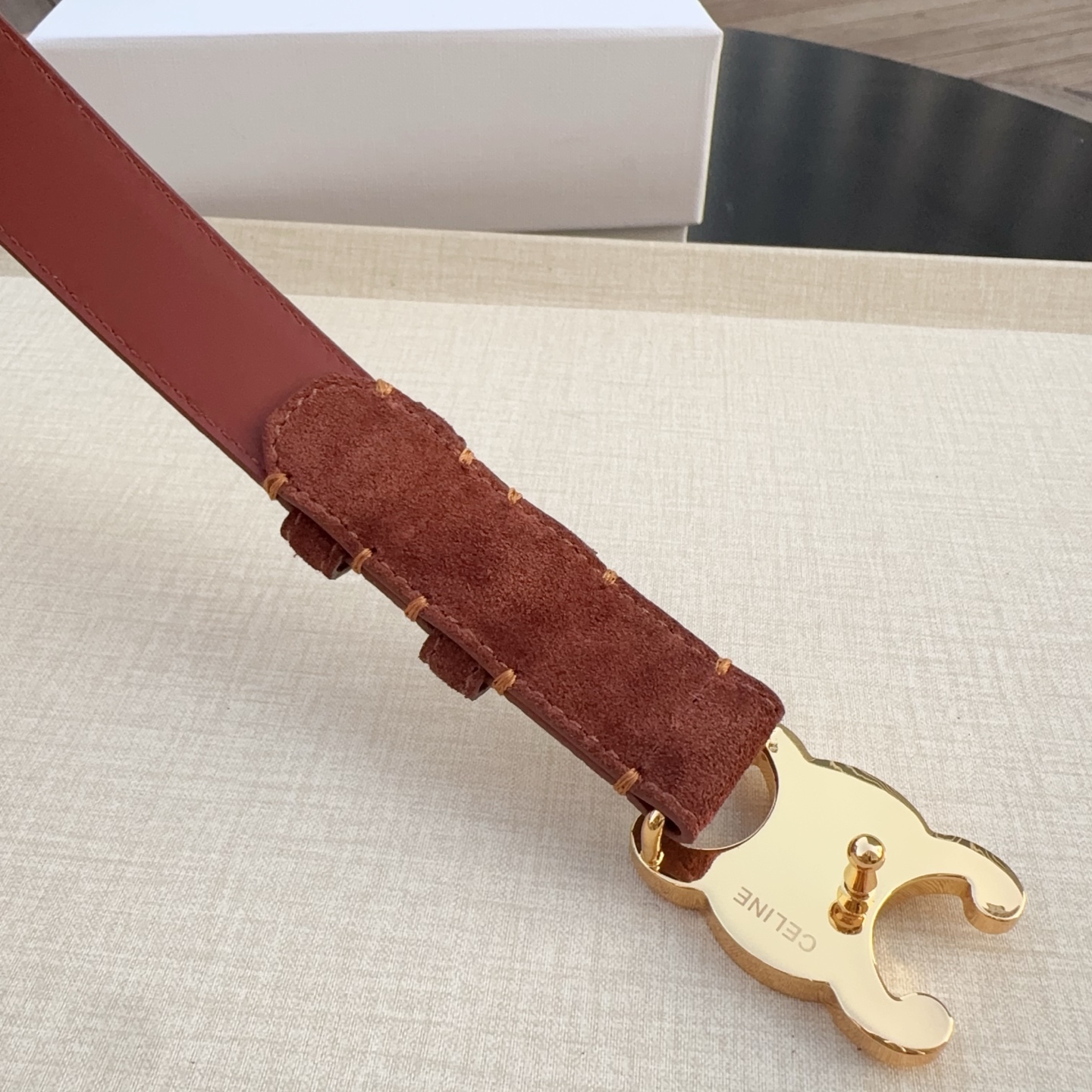 💥💥💥2.5cm赛琳腰带，头层磨砂牛皮配头层皮，长度：75.80.85.90.95.100.欧，纯铜扣配