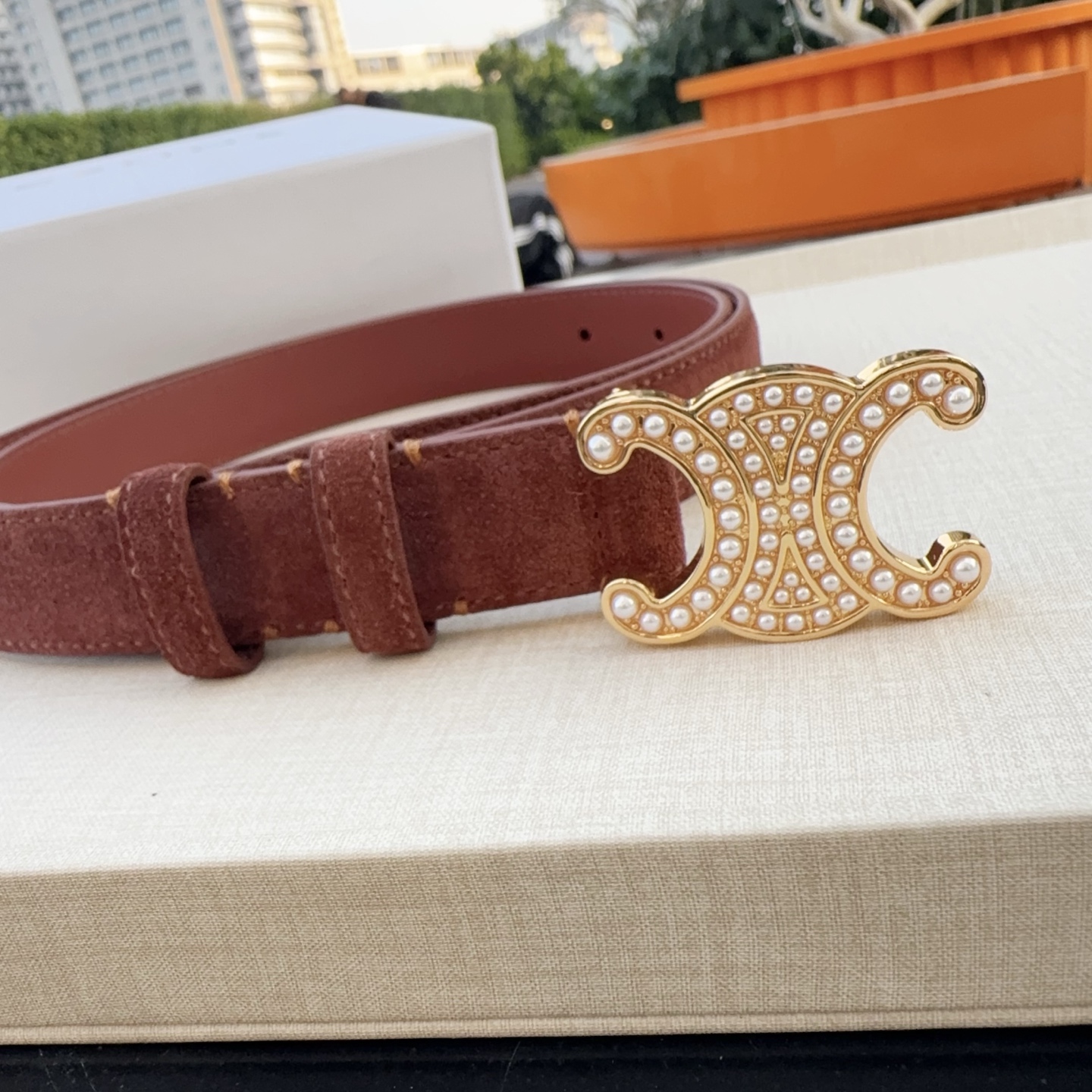 💥💥💥2.5cm赛琳腰带，头层磨砂牛皮配头层皮，长度：75.80.85.90.95.100.欧，纯铜扣配