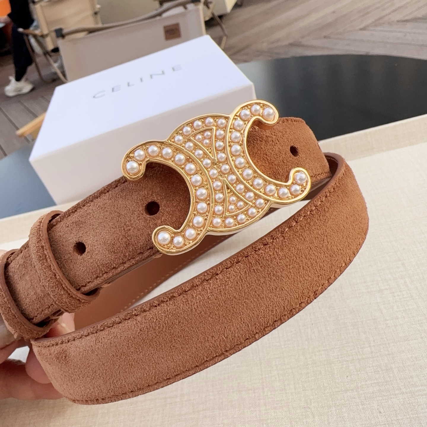 💥💥💥2.5cm赛琳腰带，头层磨砂牛皮配头层皮，长度：75.80.85.90.95.100.欧，纯铜扣配