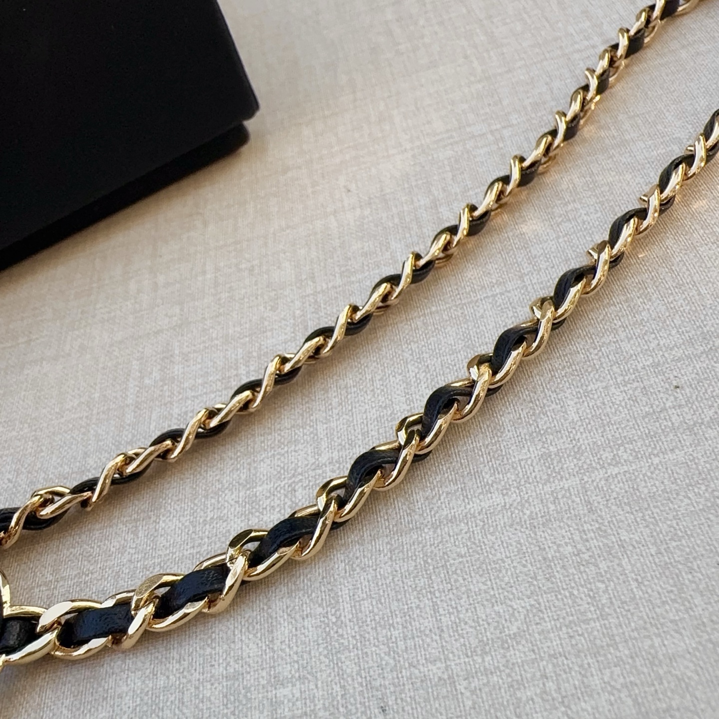 💥💥💥CHANEL 香奈儿 纯铜腰链编牛皮，长度：均码