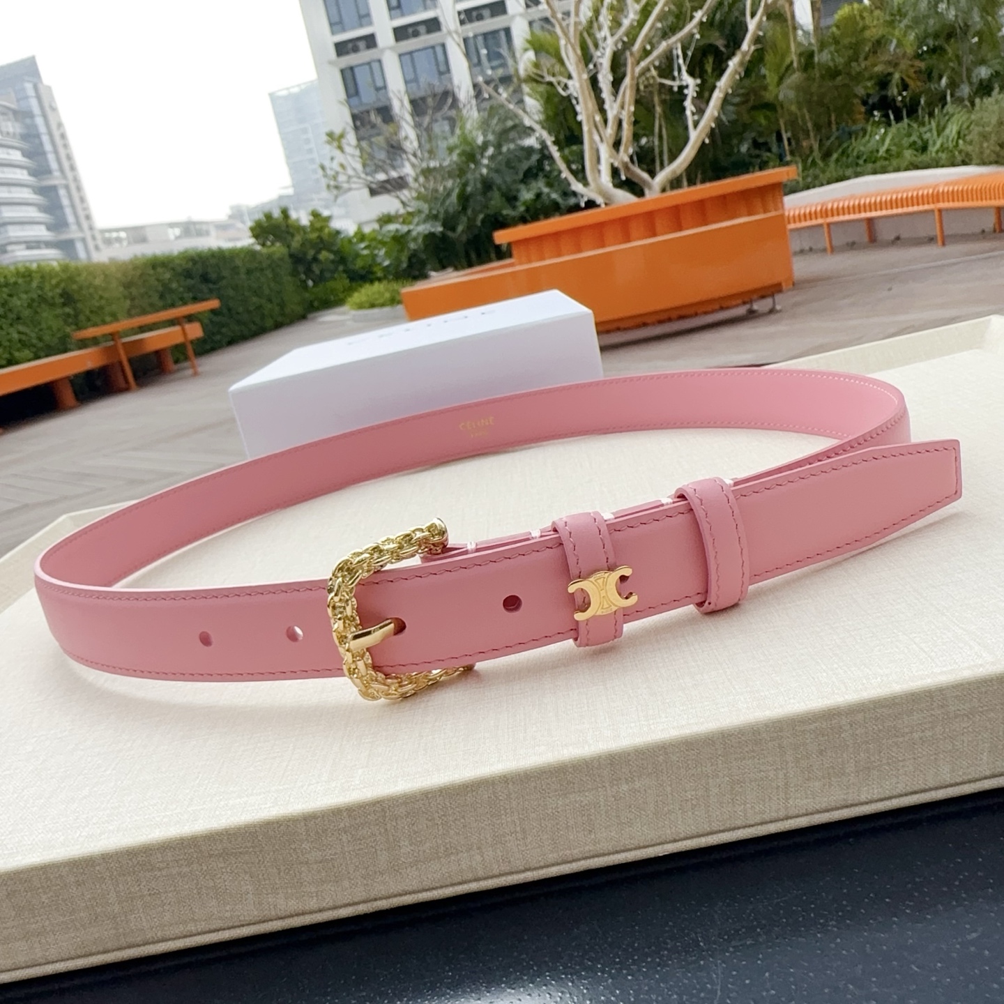 💥💥💥2.5cm赛琳腰带，双面头层牛皮双面可用，长度：75.80.85.90.95.100.欧，纯铜扣原