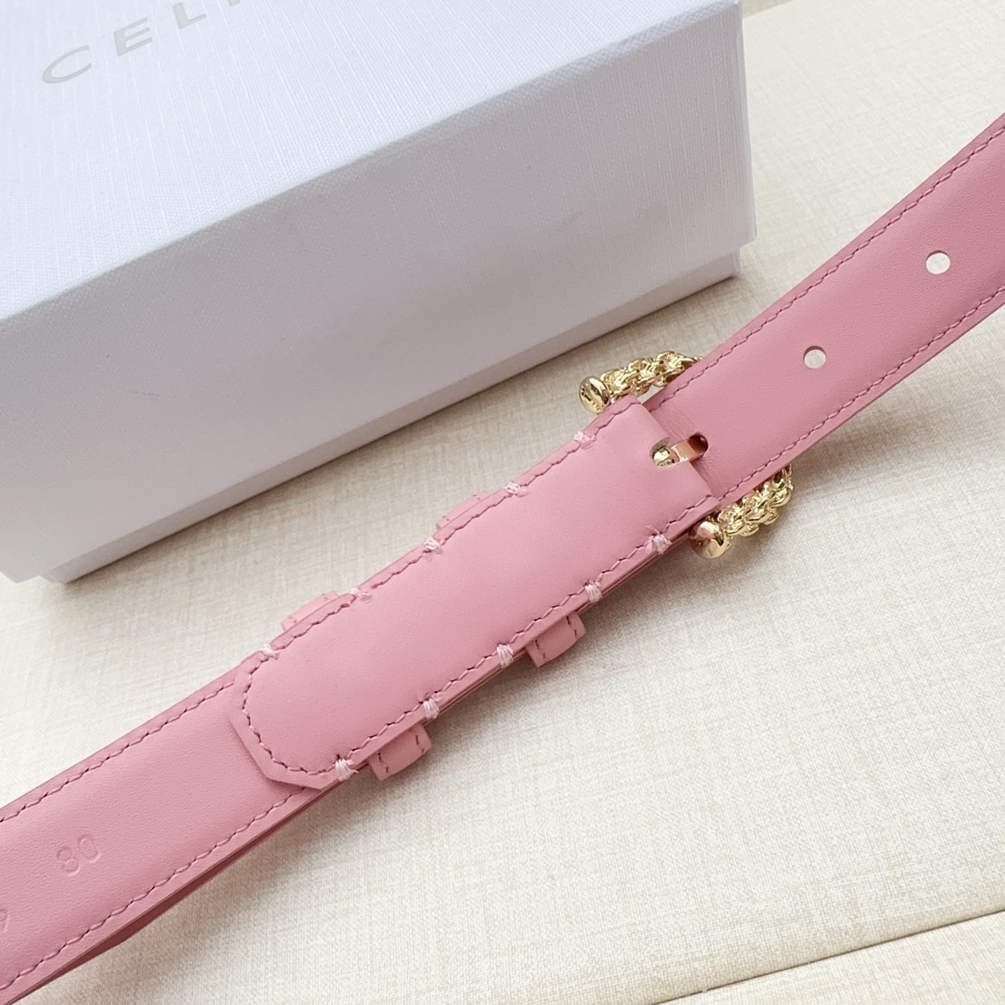 💥💥💥2.5cm赛琳腰带，双面头层牛皮双面可用，长度：75.80.85.90.95.100.欧，纯铜扣原