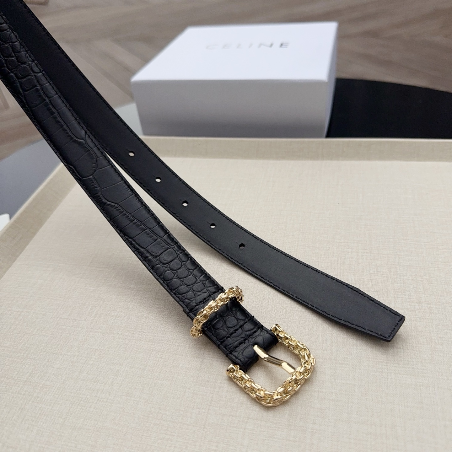 💥💥💥2.5cm赛琳腰带，双面头层牛皮双面可用，长度：75.80.85.90.95.100.欧，纯铜扣原