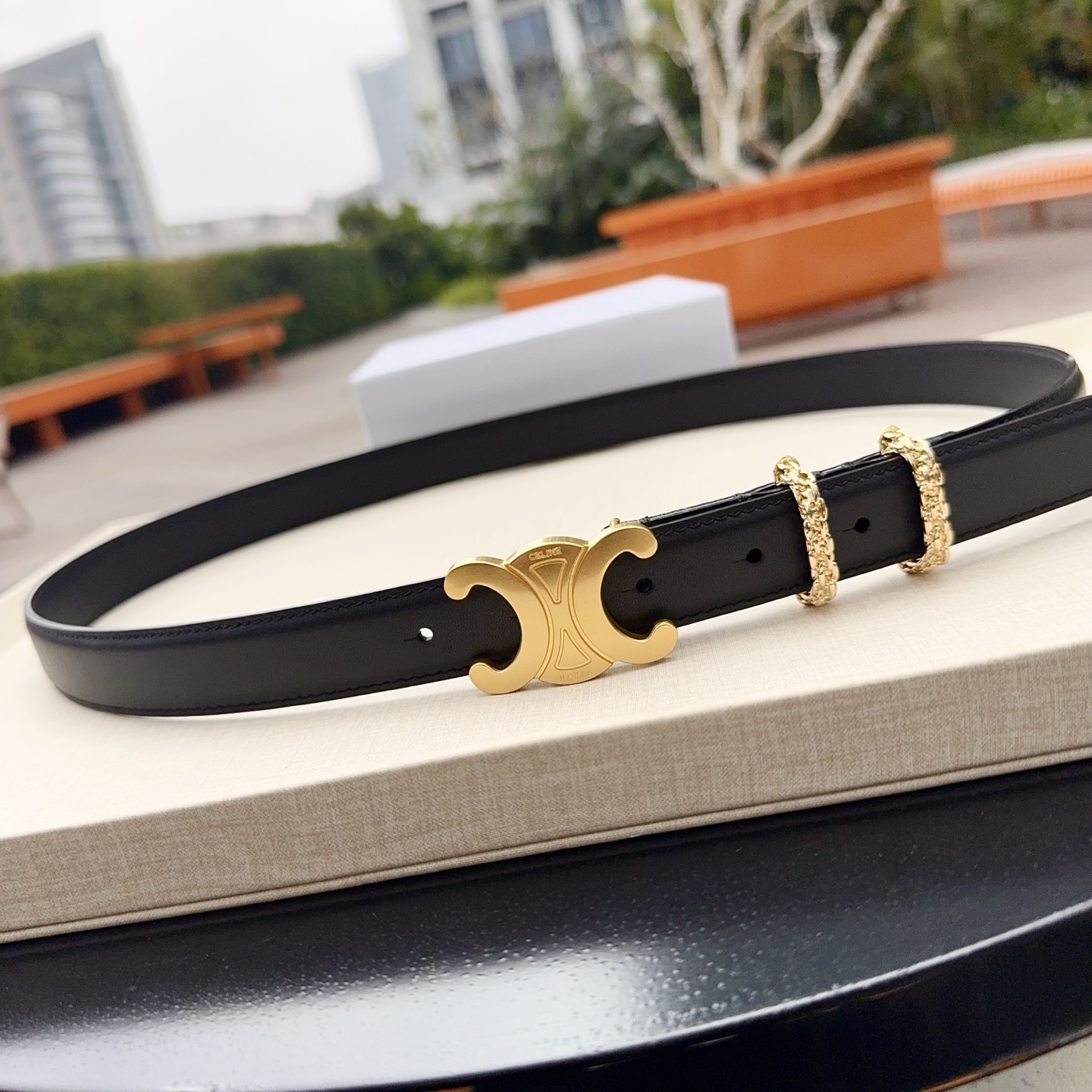 💥💥💥2.5cm赛琳腰带，双面头层牛皮双面可用，长度：75.80.85.90.95.100.欧，纯铜扣原