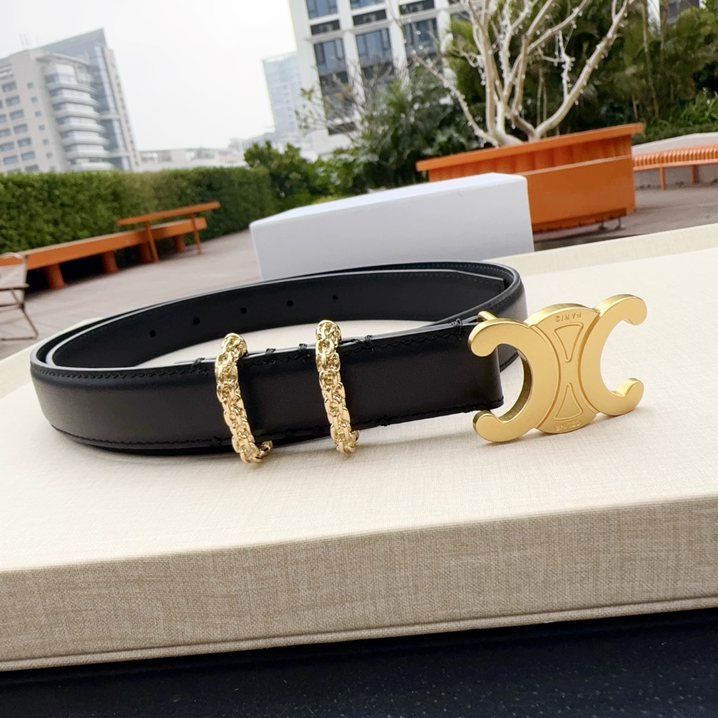 💥💥💥2.5cm赛琳腰带，双面头层牛皮双面可用，长度：75.80.85.90.95.100.欧，纯铜扣原