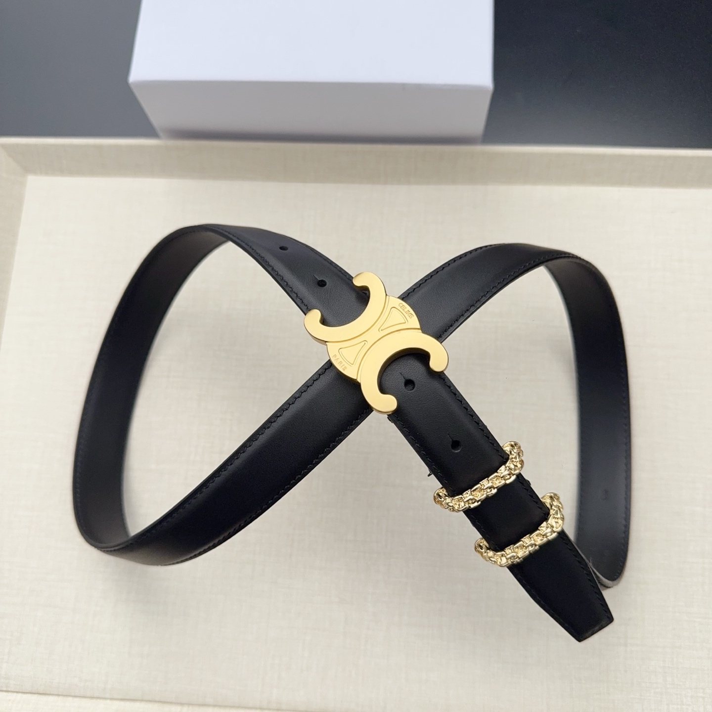 💥💥💥2.5cm赛琳腰带，双面头层牛皮双面可用，长度：75.80.85.90.95.100.欧，纯铜扣原