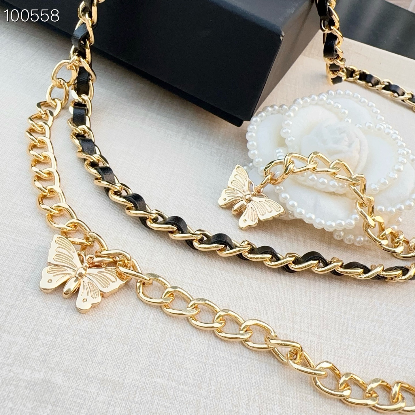 💥💥💥CHANEL 香奈儿 纯铜腰链配小五金，长度：均码，