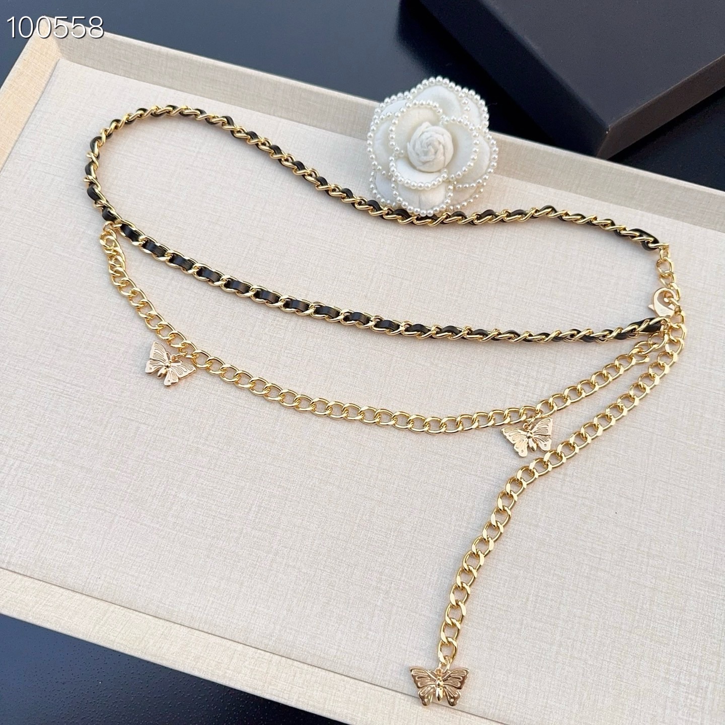 💥💥💥CHANEL 香奈儿 纯铜腰链配小五金，长度：均码，