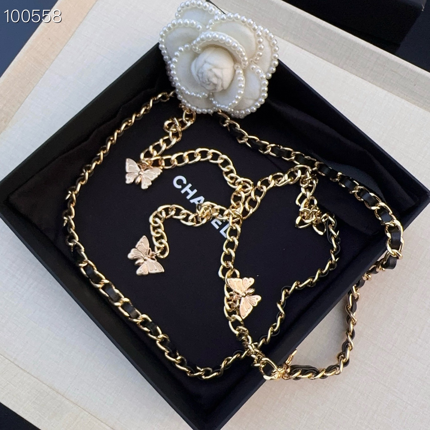 💥💥💥CHANEL 香奈儿 纯铜腰链配小五金，长度：均码，