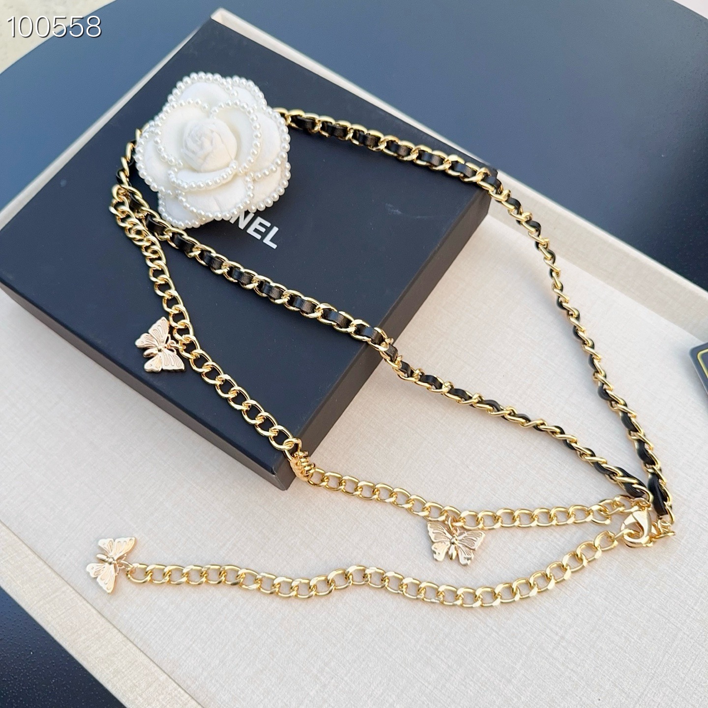 💥💥💥CHANEL 香奈儿 纯铜腰链配小五金，长度：均码，