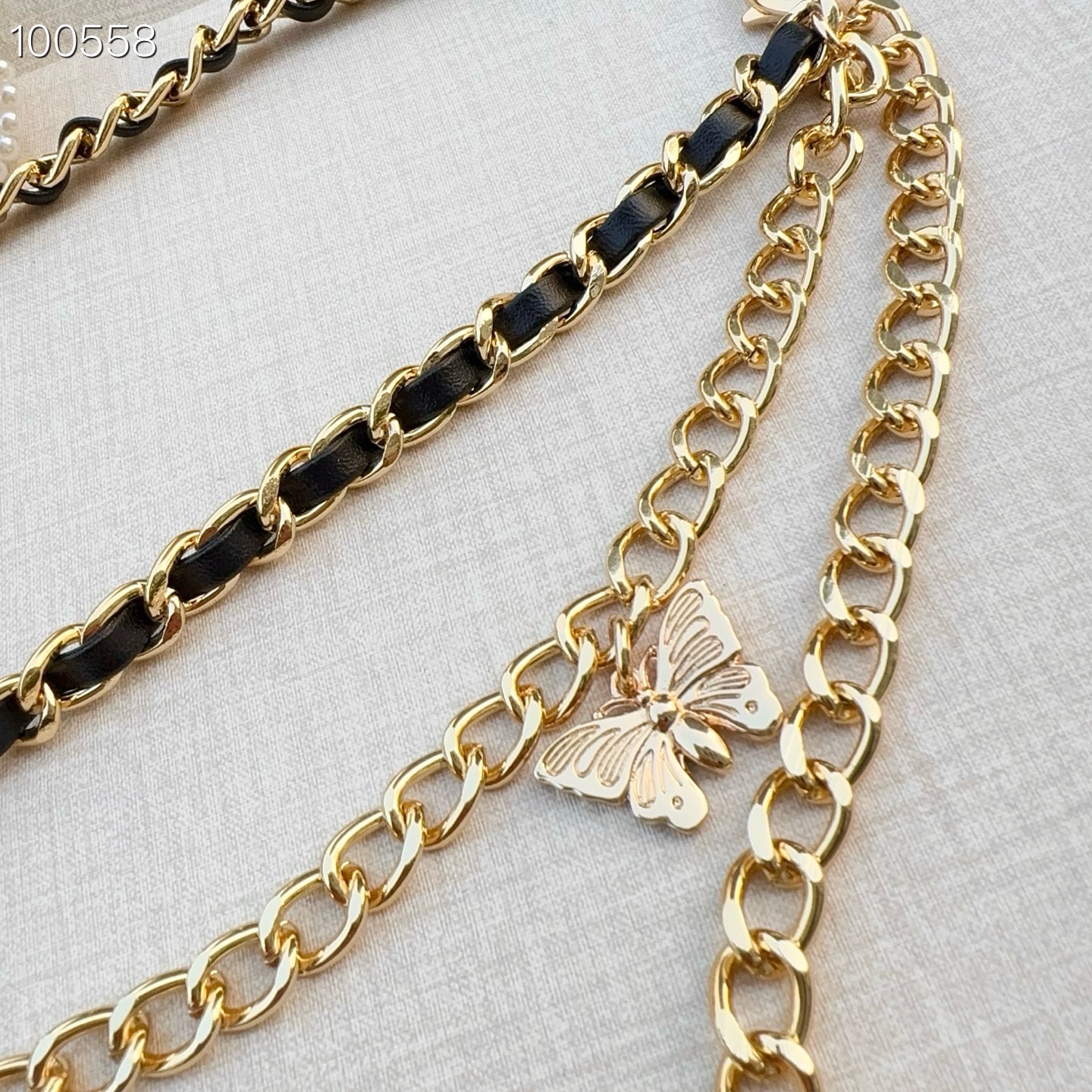 💥💥💥CHANEL 香奈儿 纯铜腰链配小五金，长度：均码，