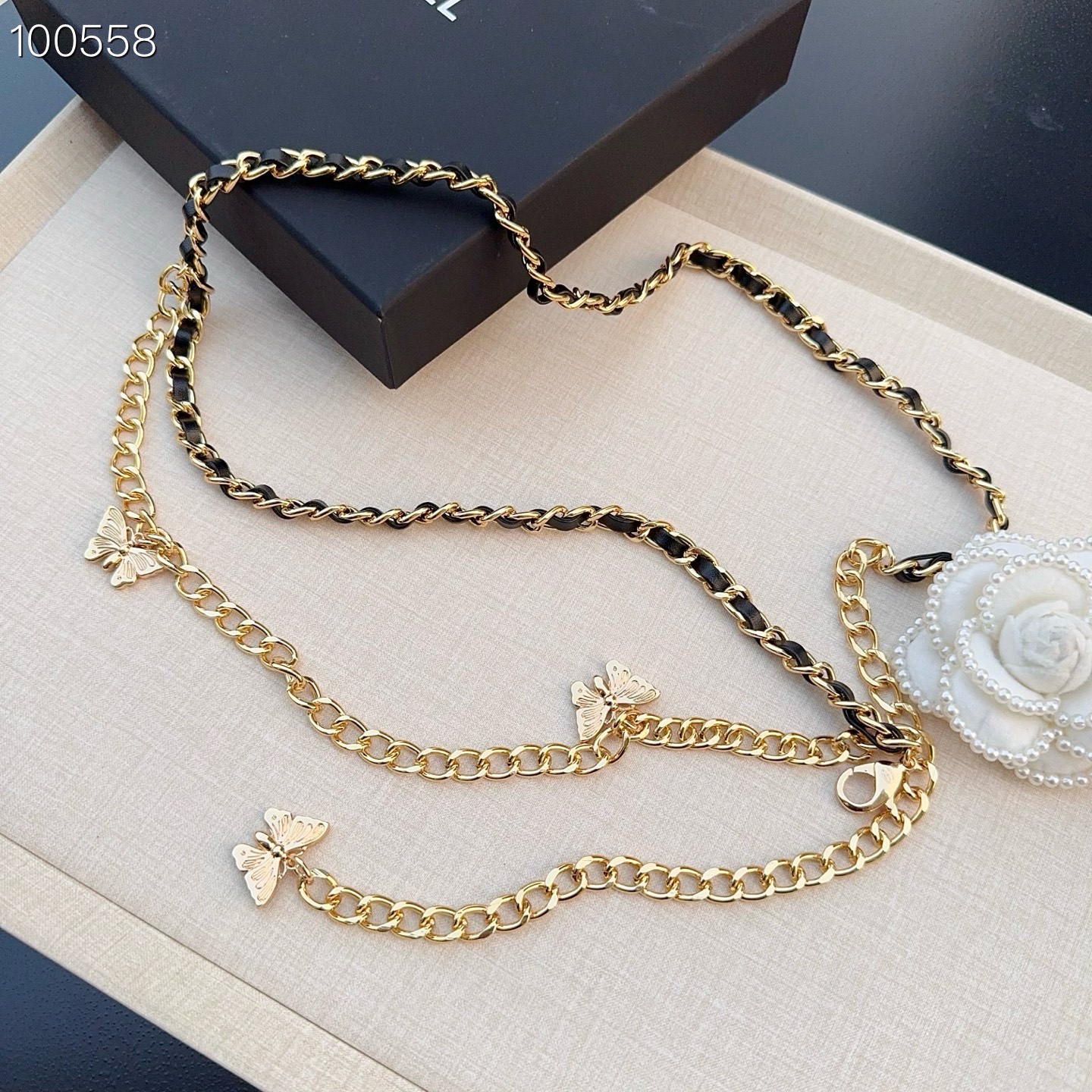 💥💥💥CHANEL 香奈儿 纯铜腰链配小五金，长度：均码，