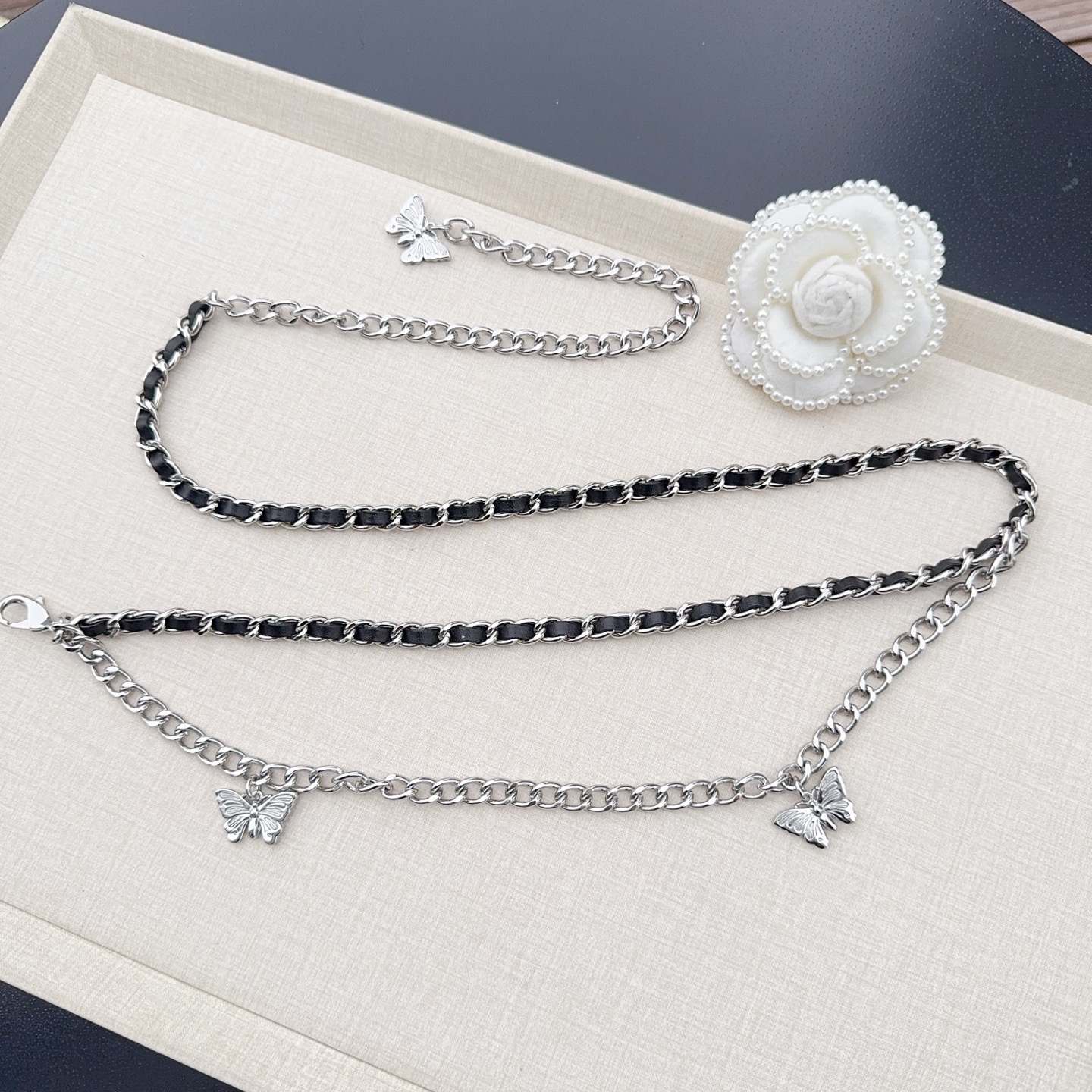 💥💥💥CHANEL 香奈儿 纯铜腰链配小五金，长度：均码，