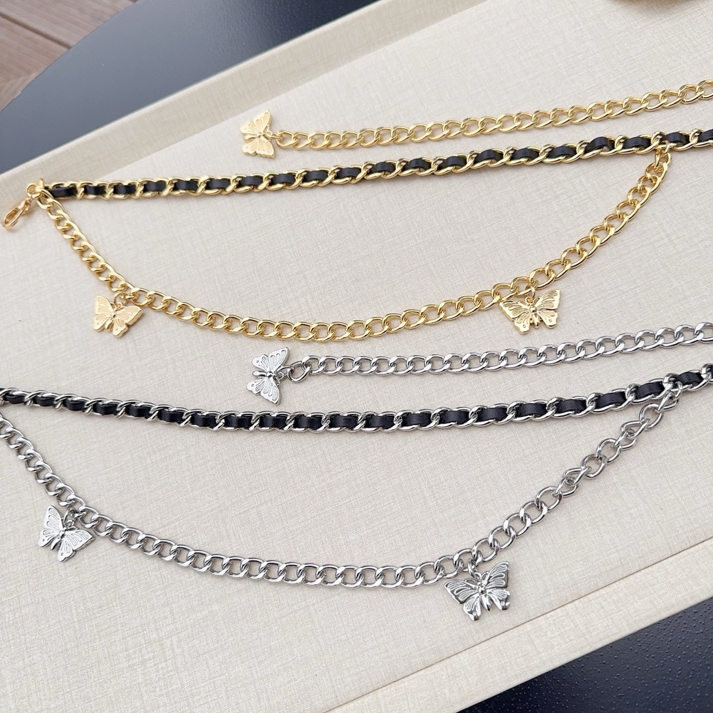 💥💥💥CHANEL 香奈儿 纯铜腰链配小五金，长度：均码，