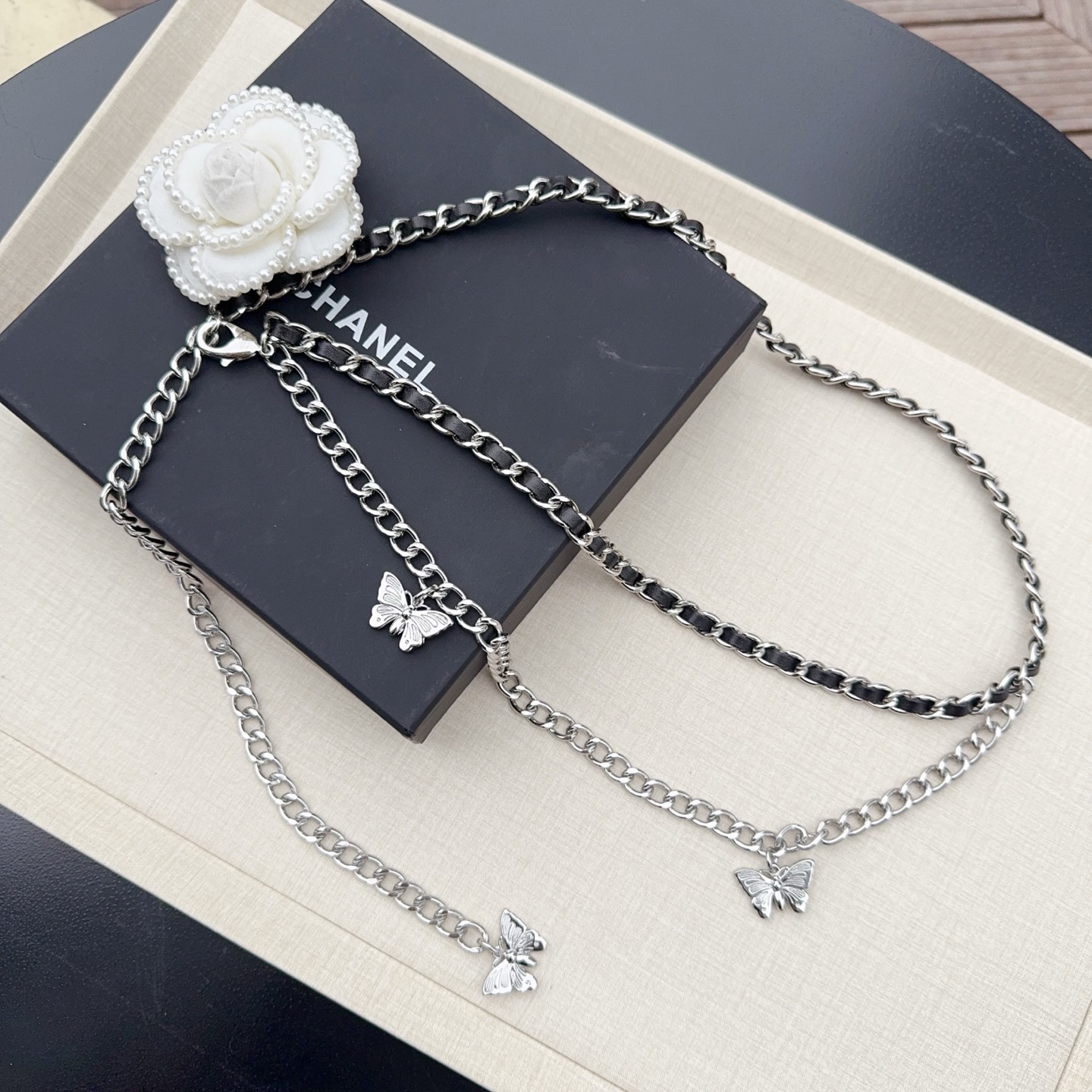 💥💥💥CHANEL 香奈儿 纯铜腰链配小五金，长度：均码，