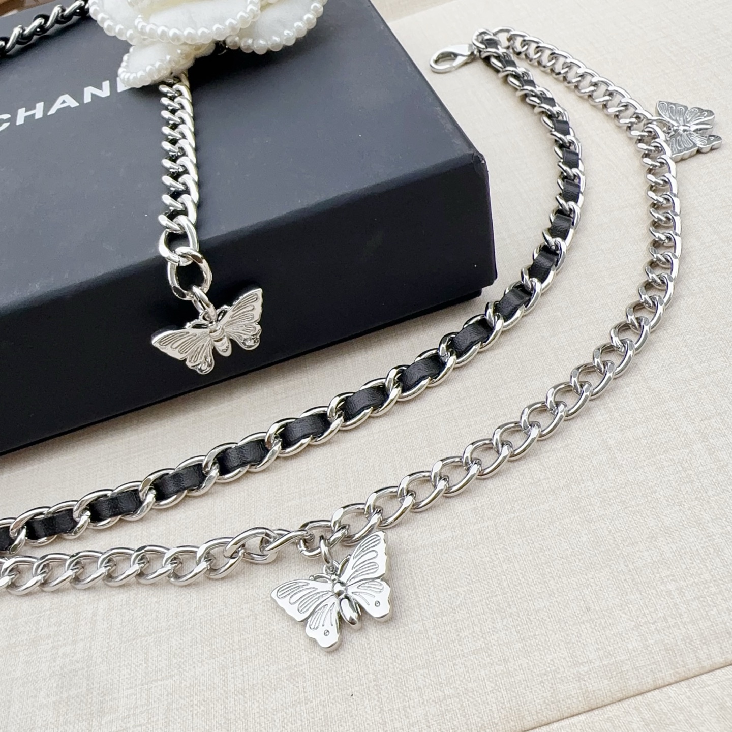 💥💥💥CHANEL 香奈儿 纯铜腰链配小五金，长度：均码，