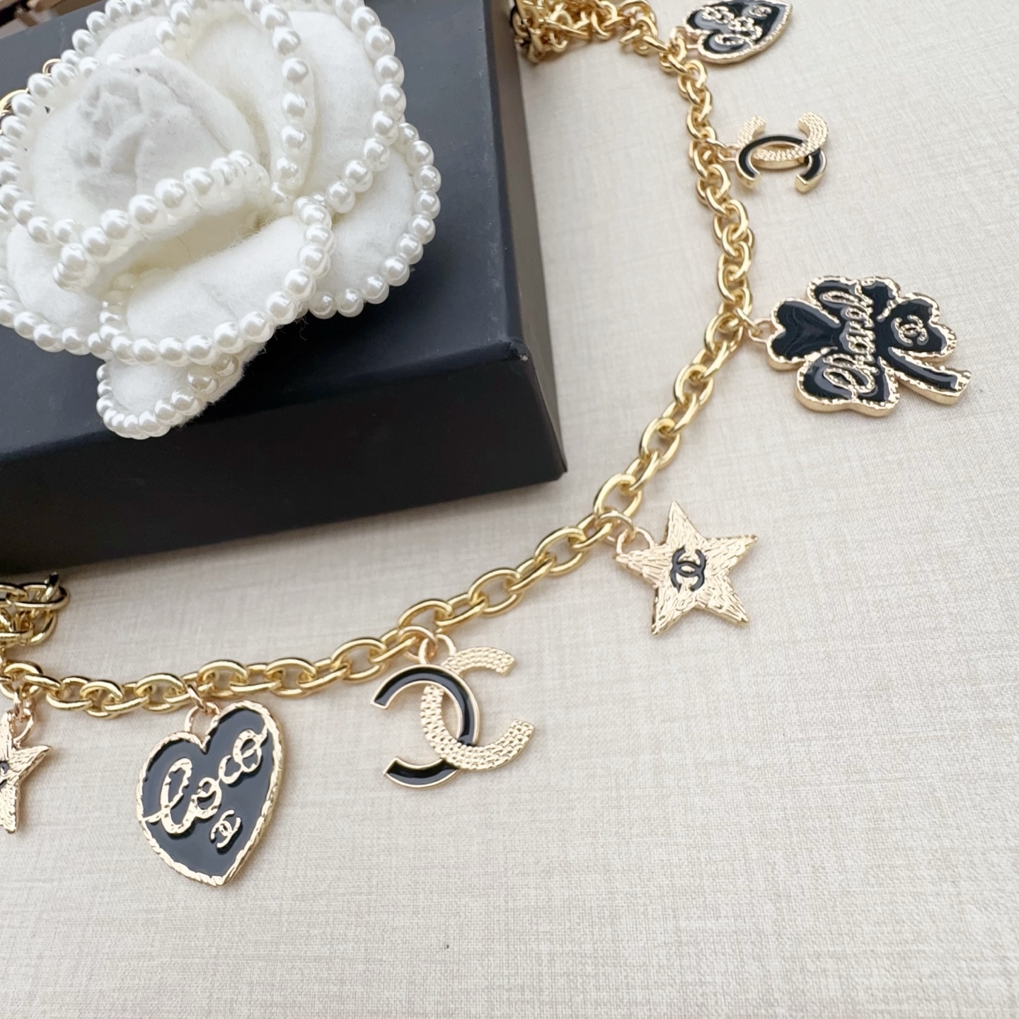 💥💥💥CHANEL 香奈儿 纯铜腰链配滴胶小五金，长度：均码，