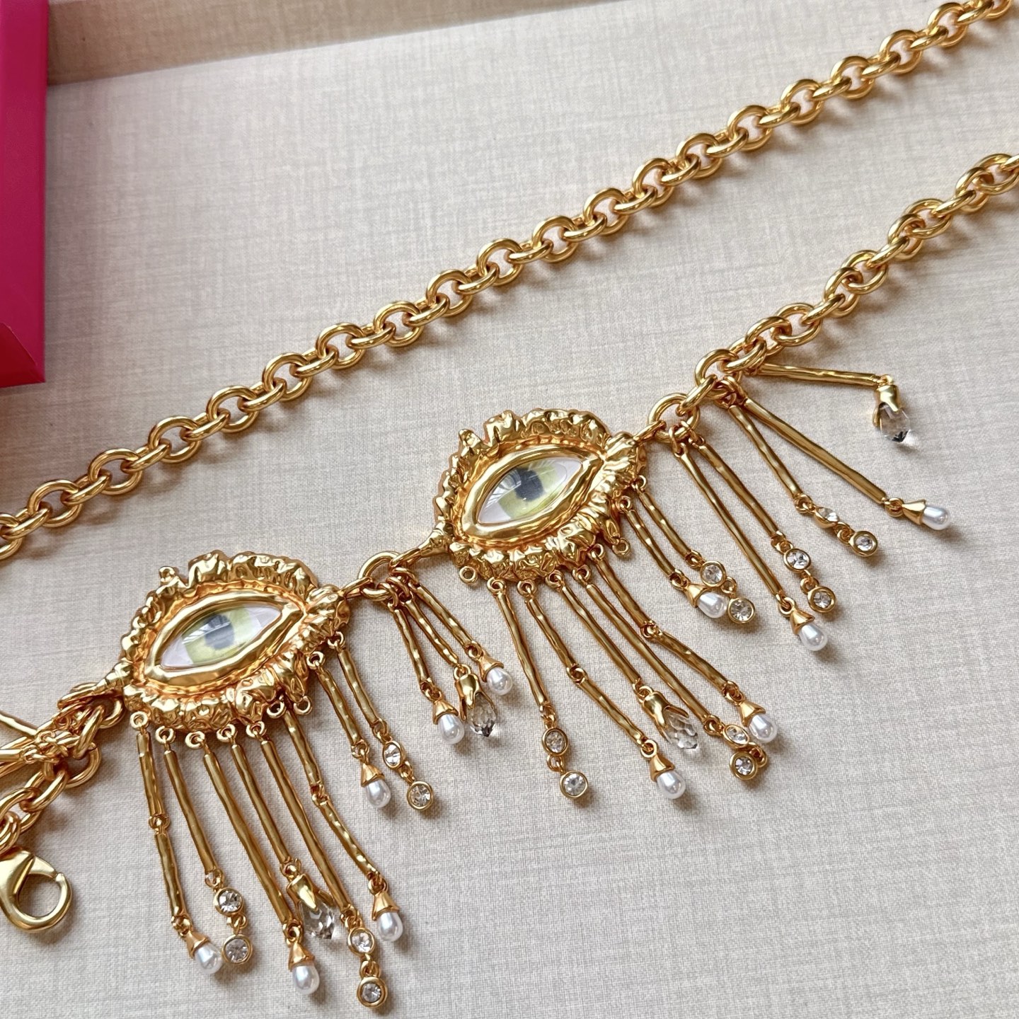 💥💥💥夏帕瑞丽腰链，手工制作纯铜腰链 个性别致、长度：均码，