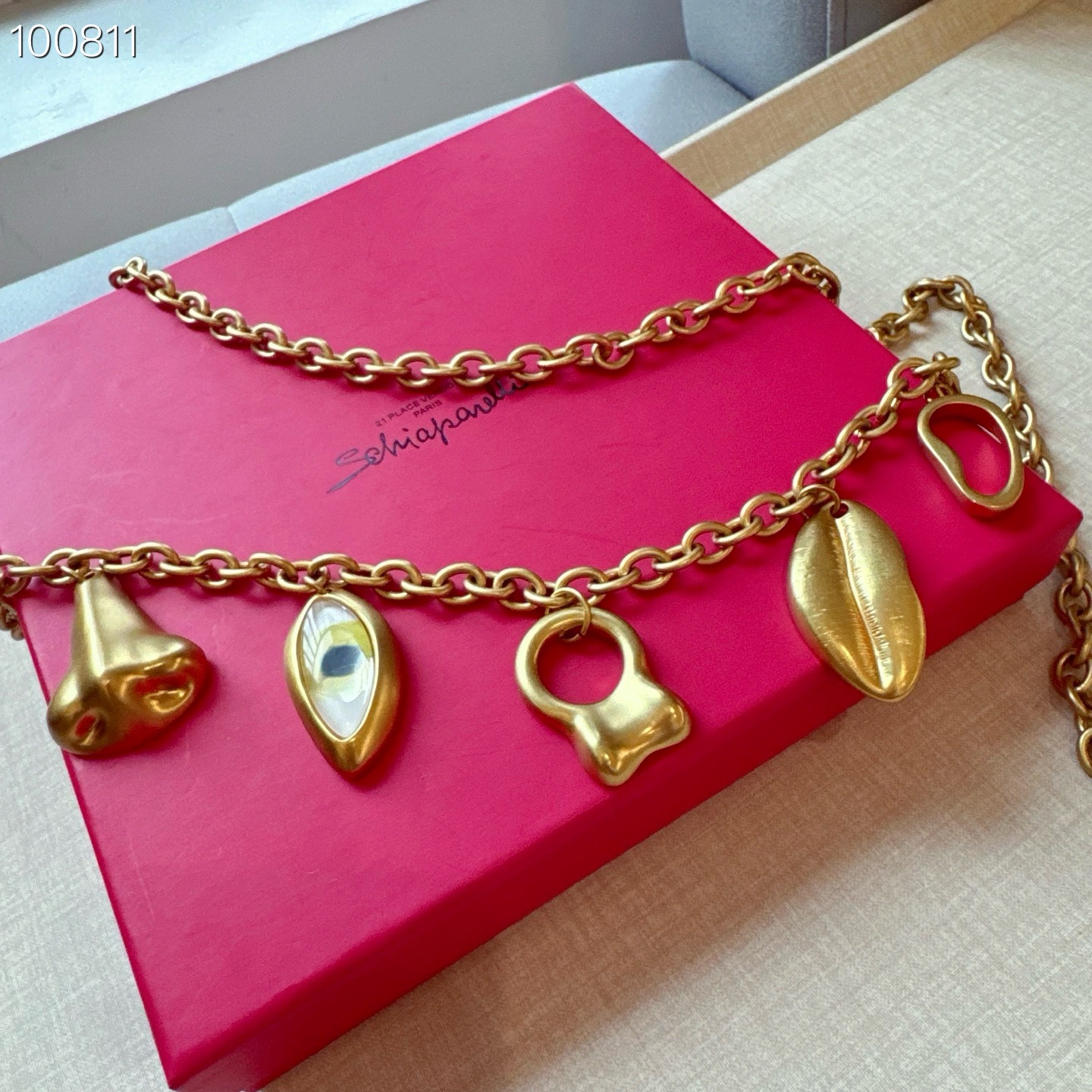 💥💥💥夏帕瑞丽腰链，手工制作纯铜腰链 个性别致、长度：均码，