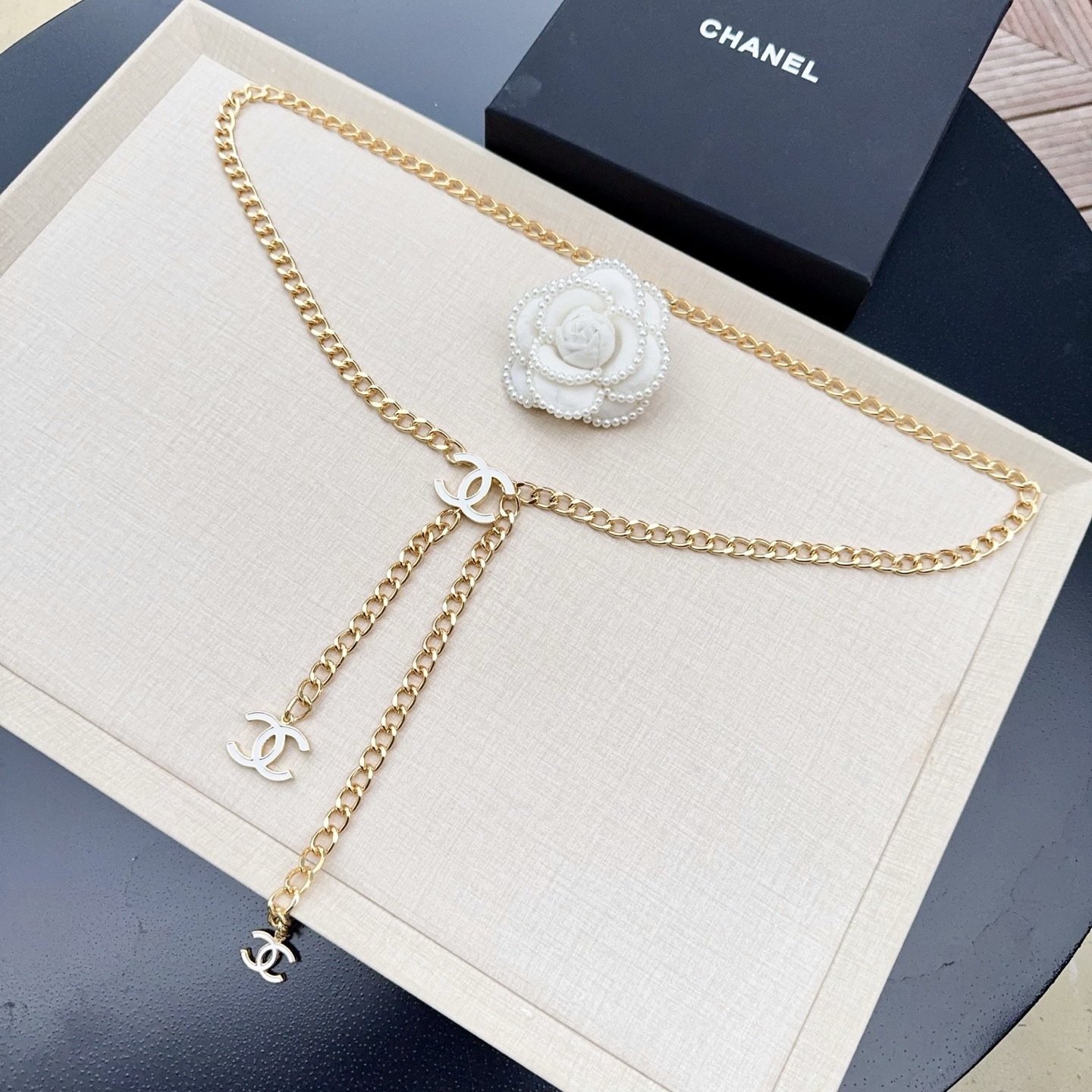 💥💥💥CHANEL 香奈儿 经典 纯铜腰链，集时尚潮流于一身，长度：均码，