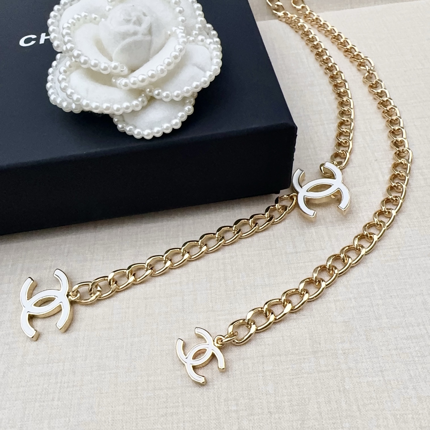 💥💥💥CHANEL 香奈儿 经典 纯铜腰链，集时尚潮流于一身，长度：均码，