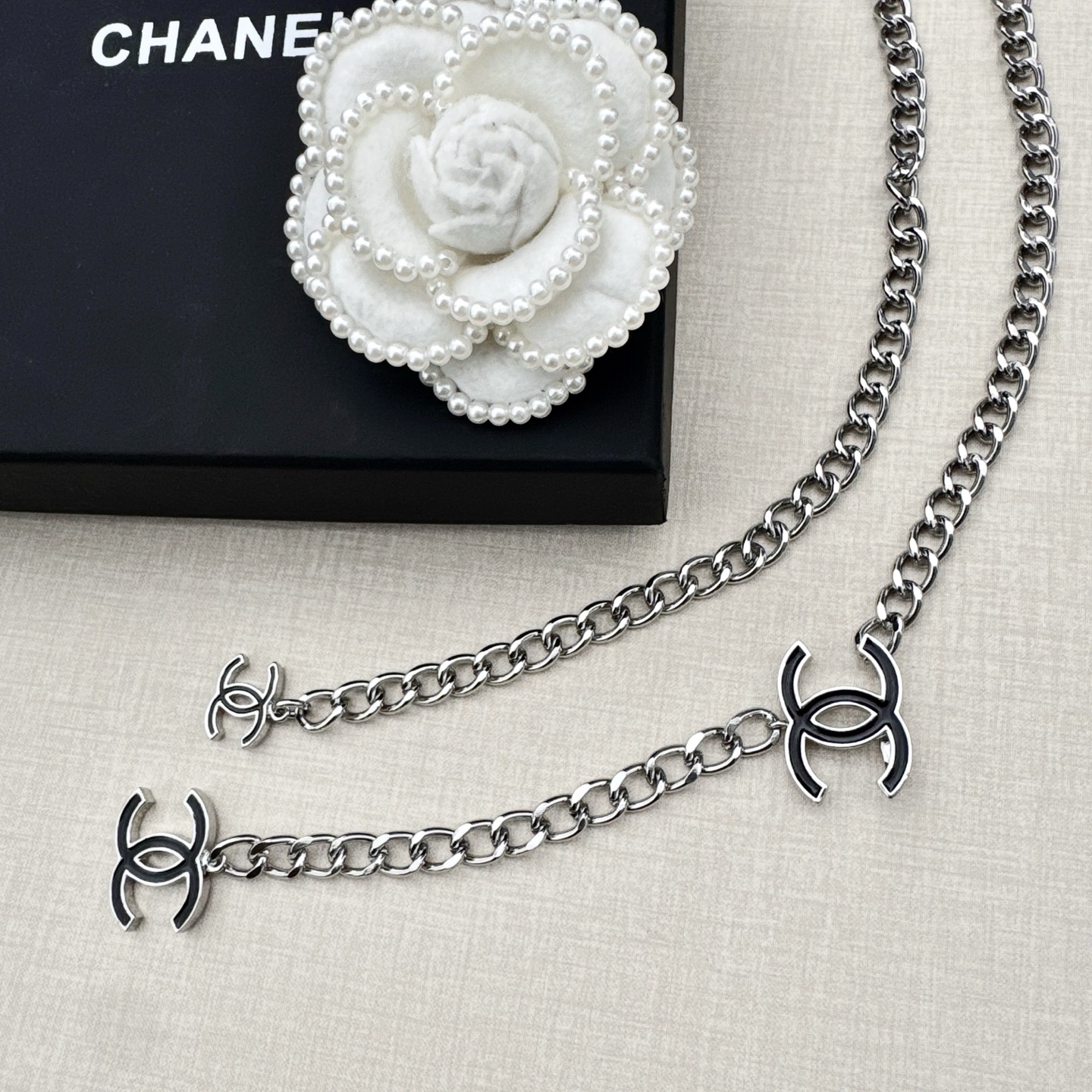 💥💥💥CHANEL 香奈儿 经典 纯铜腰链，集时尚潮流于一身，长度：均码