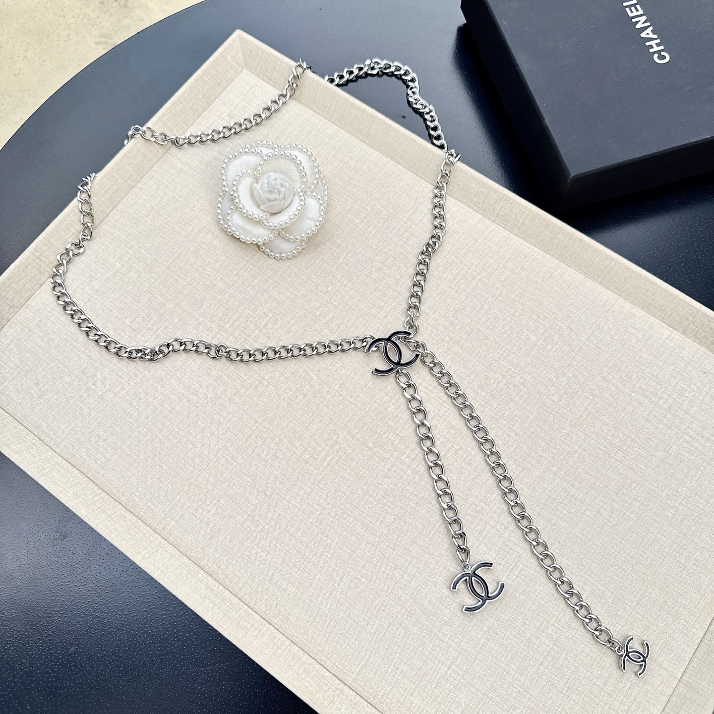 💥💥💥CHANEL 香奈儿 经典 纯铜腰链，集时尚潮流于一身，长度：均码