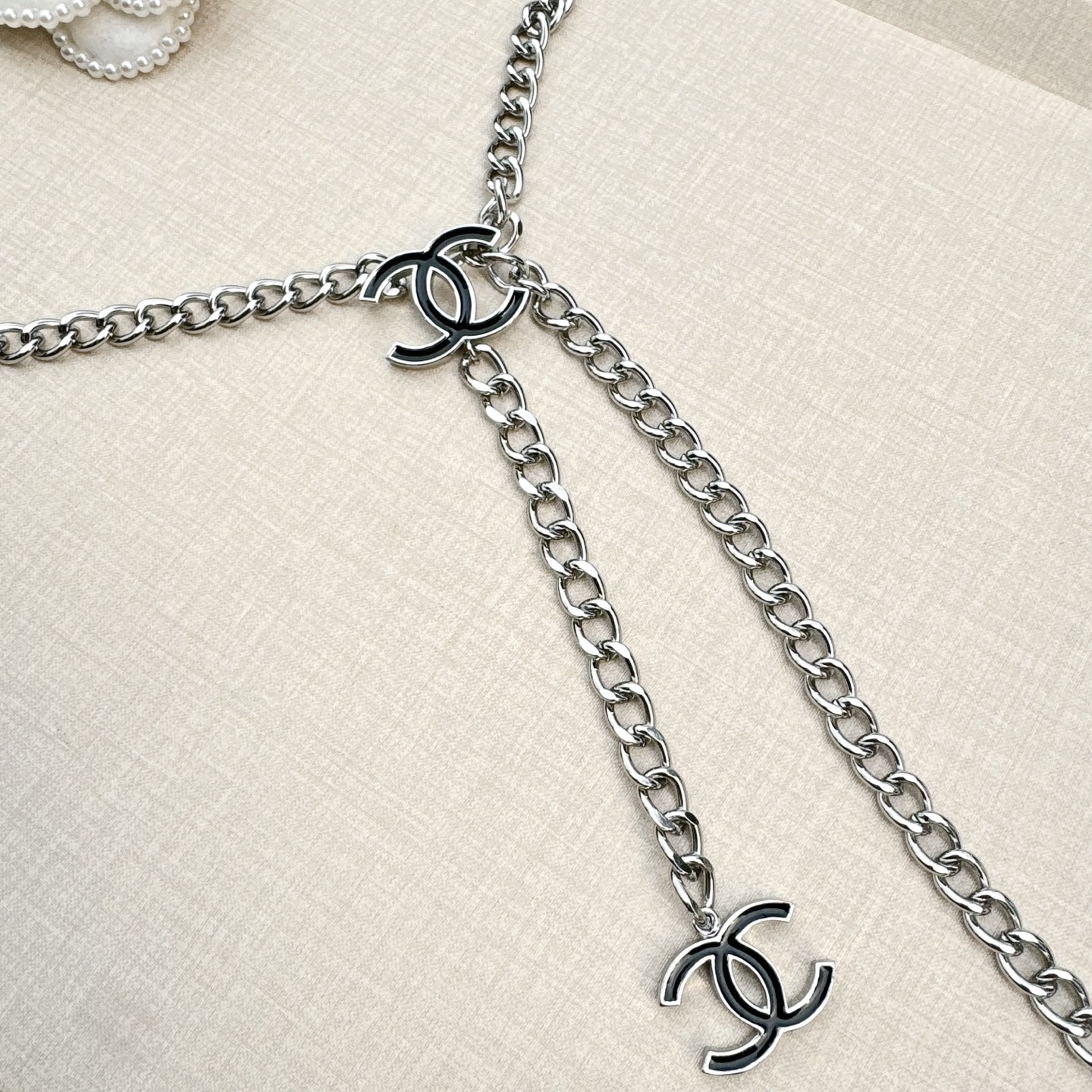 💥💥💥CHANEL 香奈儿 经典 纯铜腰链，集时尚潮流于一身，长度：均码