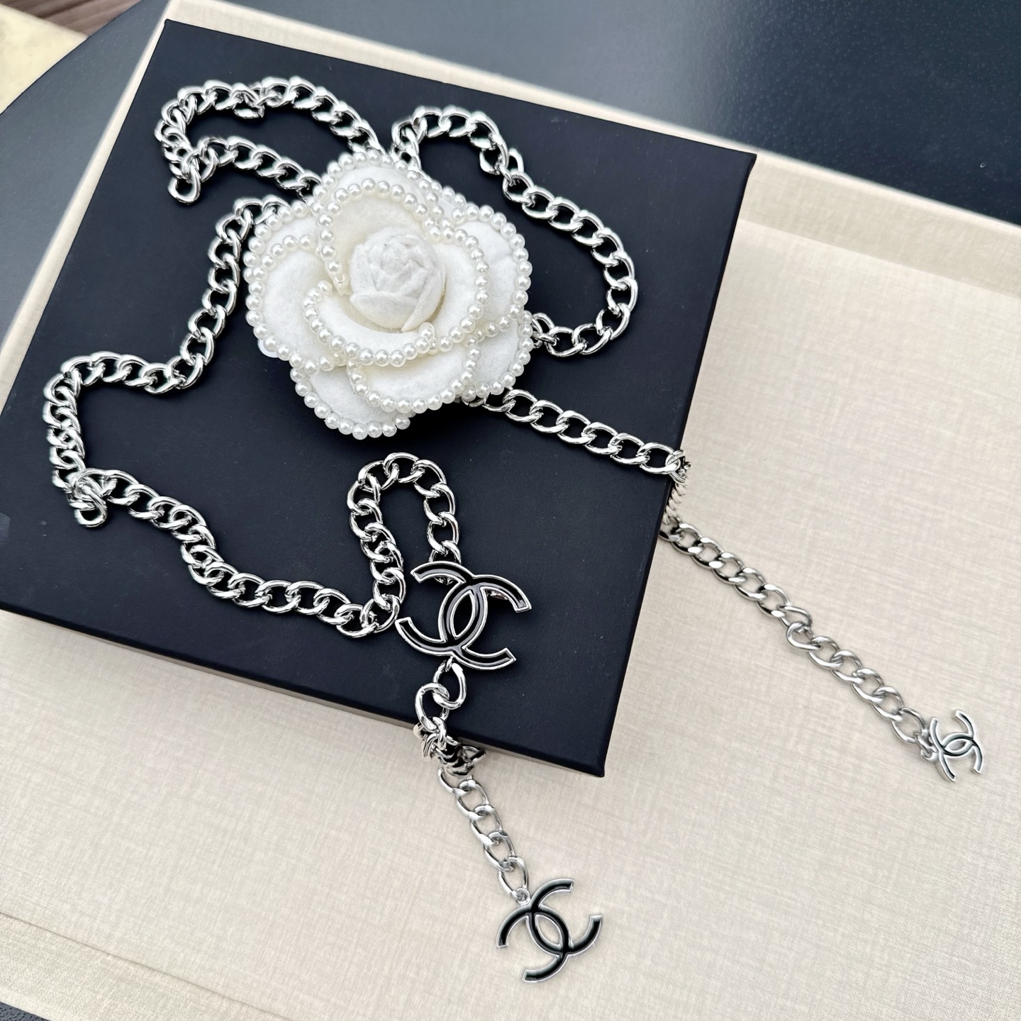 💥💥💥CHANEL 香奈儿 经典 纯铜腰链，集时尚潮流于一身，长度：均码