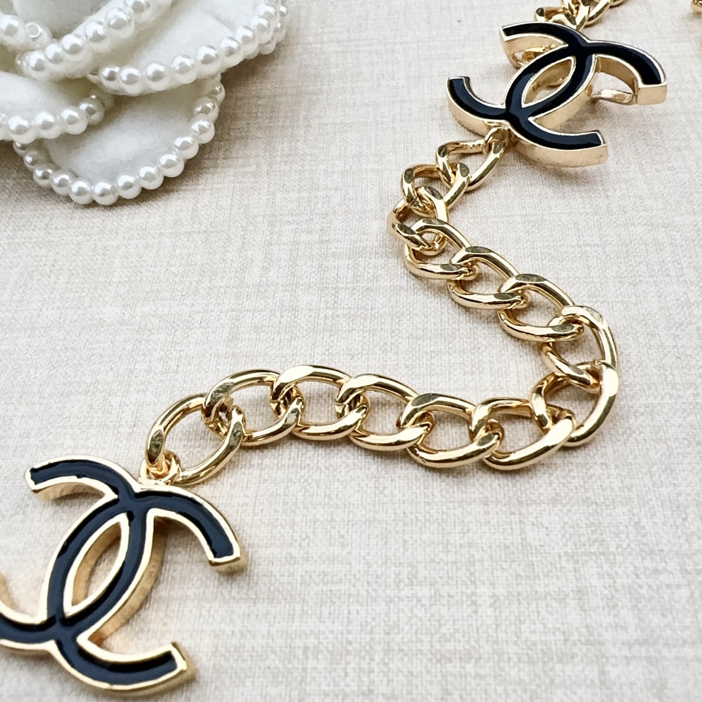 💥💥💥CHANEL 香奈儿 经典 纯铜腰链，集时尚潮流于一身，长度：均码