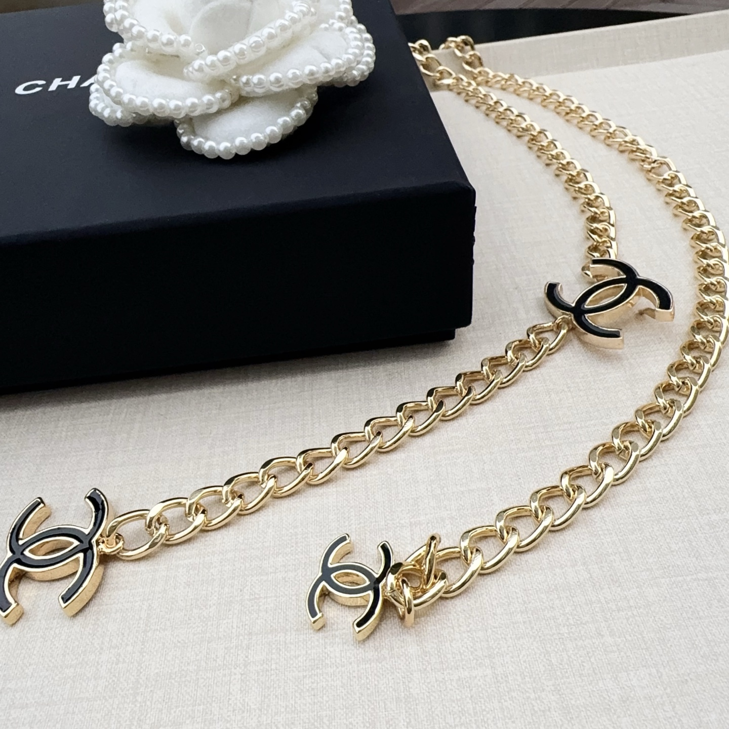 💥💥💥CHANEL 香奈儿 经典 纯铜腰链，集时尚潮流于一身，长度：均码