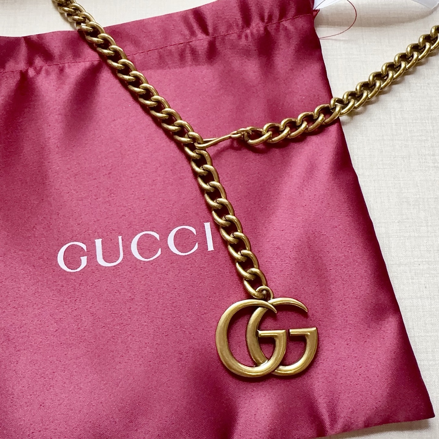💥💥💥CUCCI  古奇新款腰链、纯铜定制腰链、经典优雅、时尚百搭，长度：均码：