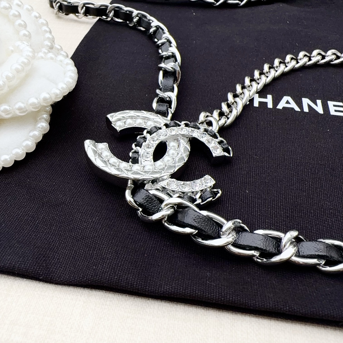💥💥💥CHANEL 香奈儿、纯铜编织牛皮腰链、经典优雅、时尚百搭，长度：均码，