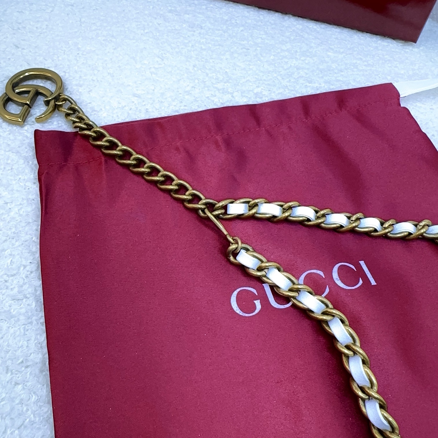 💥💥💥CUCCI  古奇新款手工编皮腰链、经典优雅、时尚百搭，长度：均码，