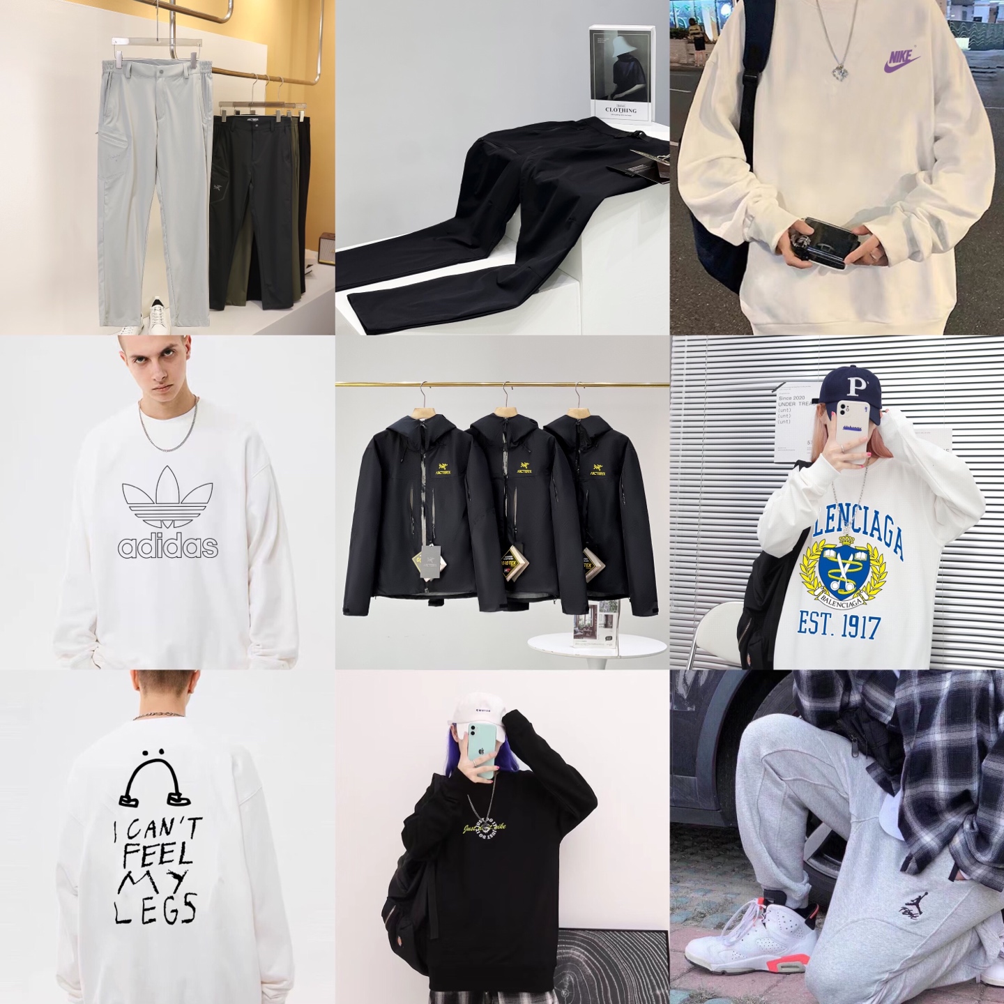 🐠💰135
春款福袋大放送，春款正当时，一个福袋可以帅一个季度[耶]
福袋一包4件（外套➕2裤子➕卫衣）
🎁大家阅读以下事项👇🏻
⚠️下单备注尺码（S-M-L-XL-XXL)或身高体重
⚠️一经出售💰概不退换感谢理解
⚠️福袋闷包纯属福利🧧不挑款式感谢理解，款式单件按原价拿
⚠️一包四件且必有外套➕卫衣➕裤子2
最强福利，手慢拍大腿⚠️款式随机发🎁不选款⚠️（一个福袋中不会出现相同款式) 福袋的每件衣服 都是今年热卖的新款 福袋内容均是当季在售款  款式随机搭配 只可选码（报身高体重或者S M L XL XXL ）福袋所有款式，一经出售， 不退不换，款式单件按原价拿

👉