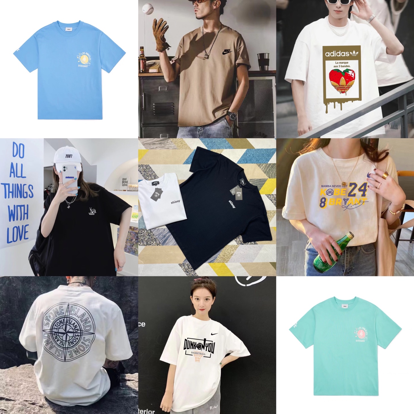 短袖福袋来啦
4件短袖💰105
🎁大家阅读以下事项👇🏻
⚠️下单备注尺码（S-M-L-XL-XXL)或身高体重
⚠️一经出售💰概不退换感谢理解
⚠️福袋闷包纯属福利🧧不挑款式感谢理解，短袖全部高克重，没有垃圾货
最强福利，手慢拍大腿⚠️款式随机发🎁不选款⚠️（一个福袋中不会出现相同款式) 福袋的每件衣服 都是今年热卖的新款 福袋内容均是当季在售款  款式随机搭配 只可选码（报身高体重或者S M L XL XXL ）福袋所有款式，一经出售， 不退不换，款式单件按原价拿