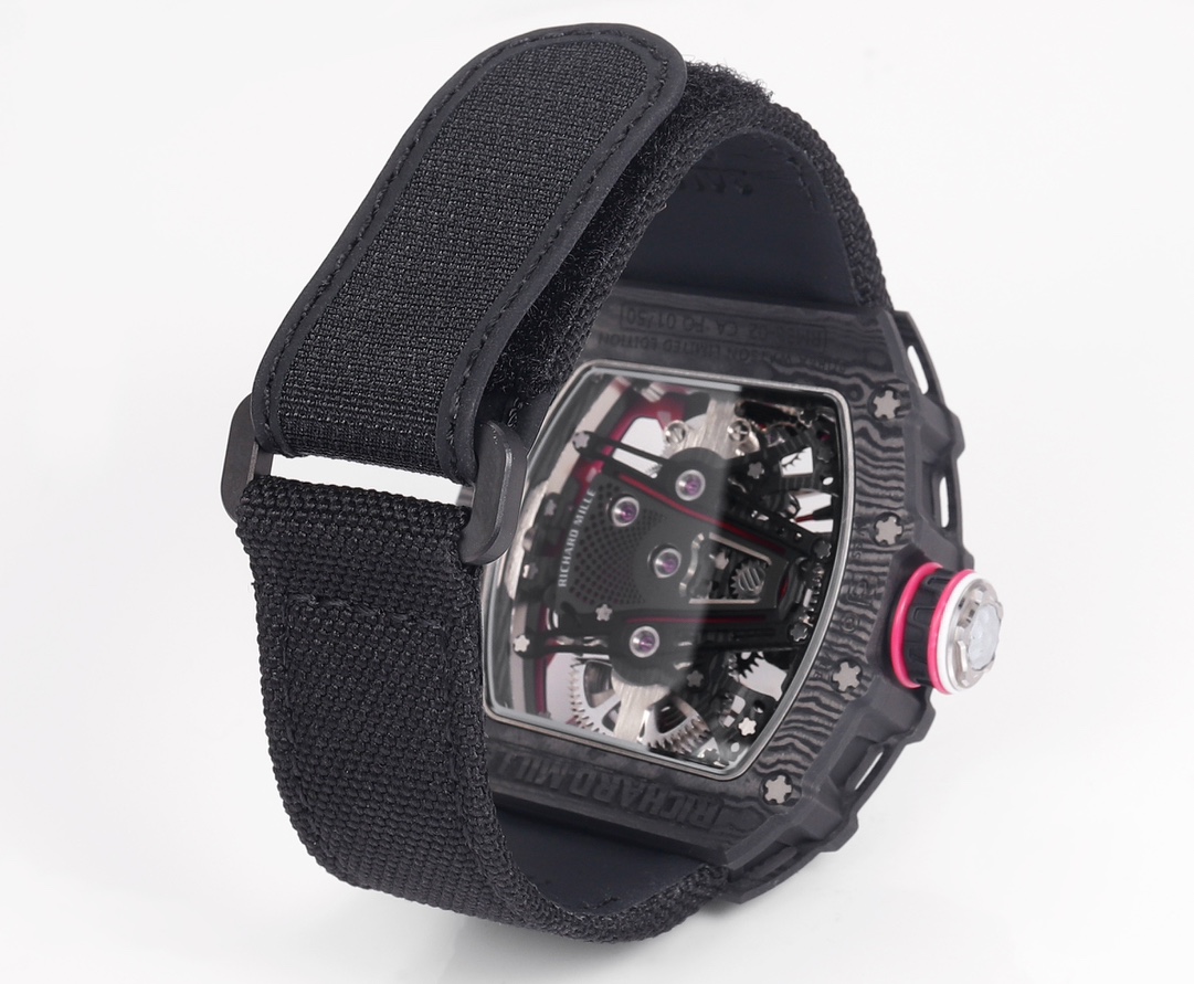 RICHARD MILLE RM 38-02 Tourbillon Bubba Watson: Pink Golf-Inspired Timepiece - 图片 9