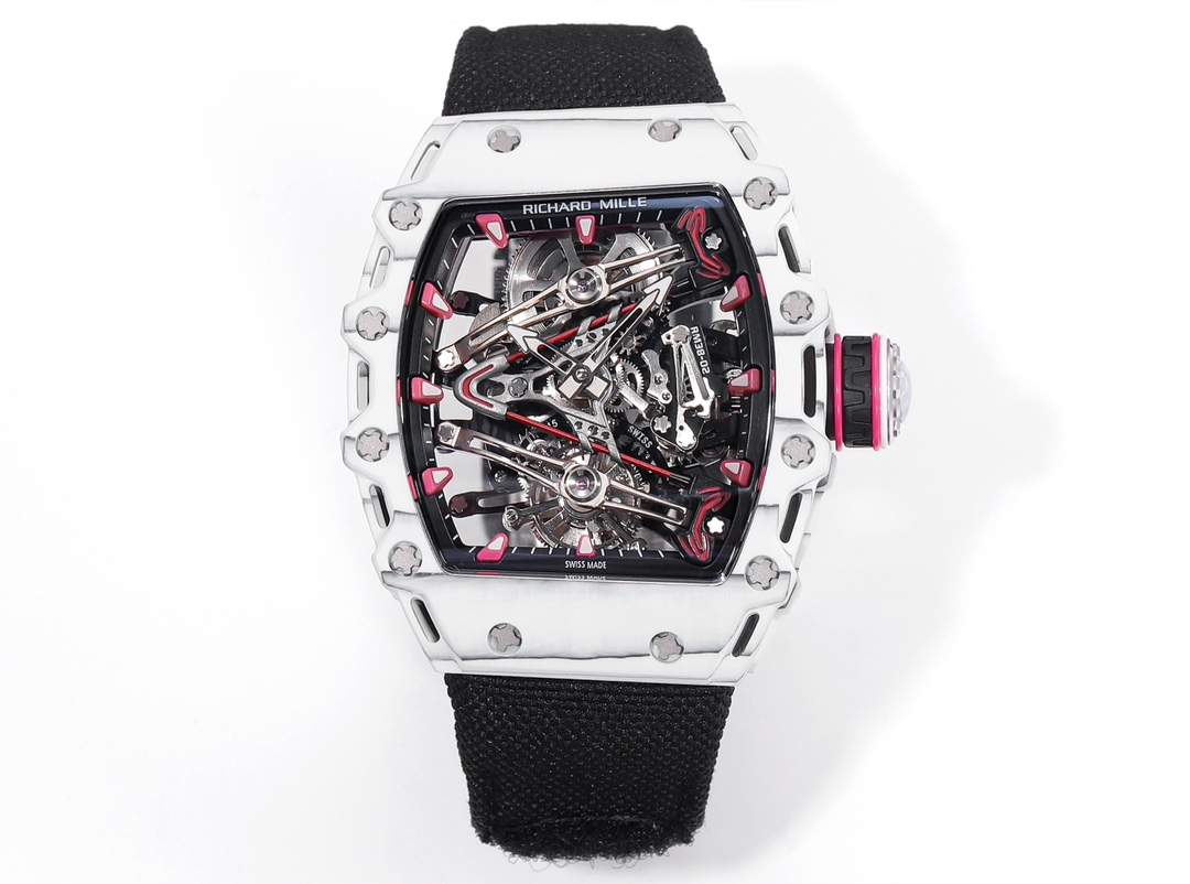 RICHARD MILLE RM 38-02 Tourbillon Bubba Watson: Pink Golf-Inspired Luxury Watch