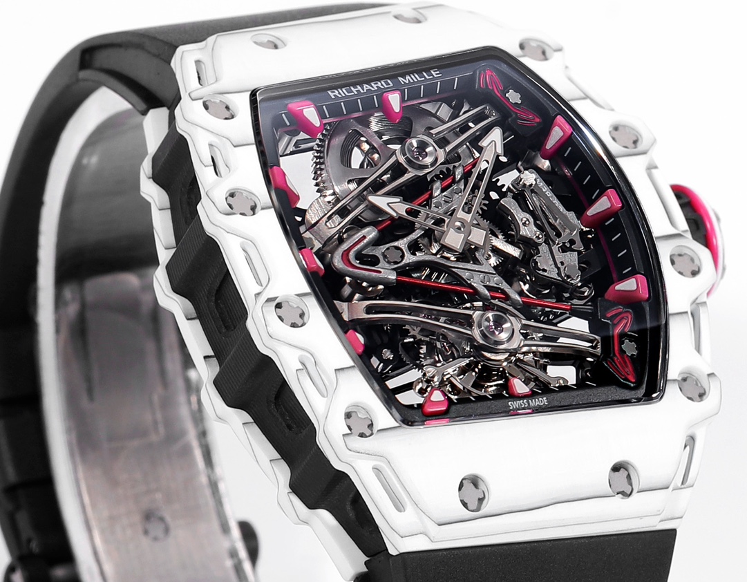 RM 38-02 Tourbillon Bubba Watson: Pink Golf-Inspired Luxury Watch - 图片 3