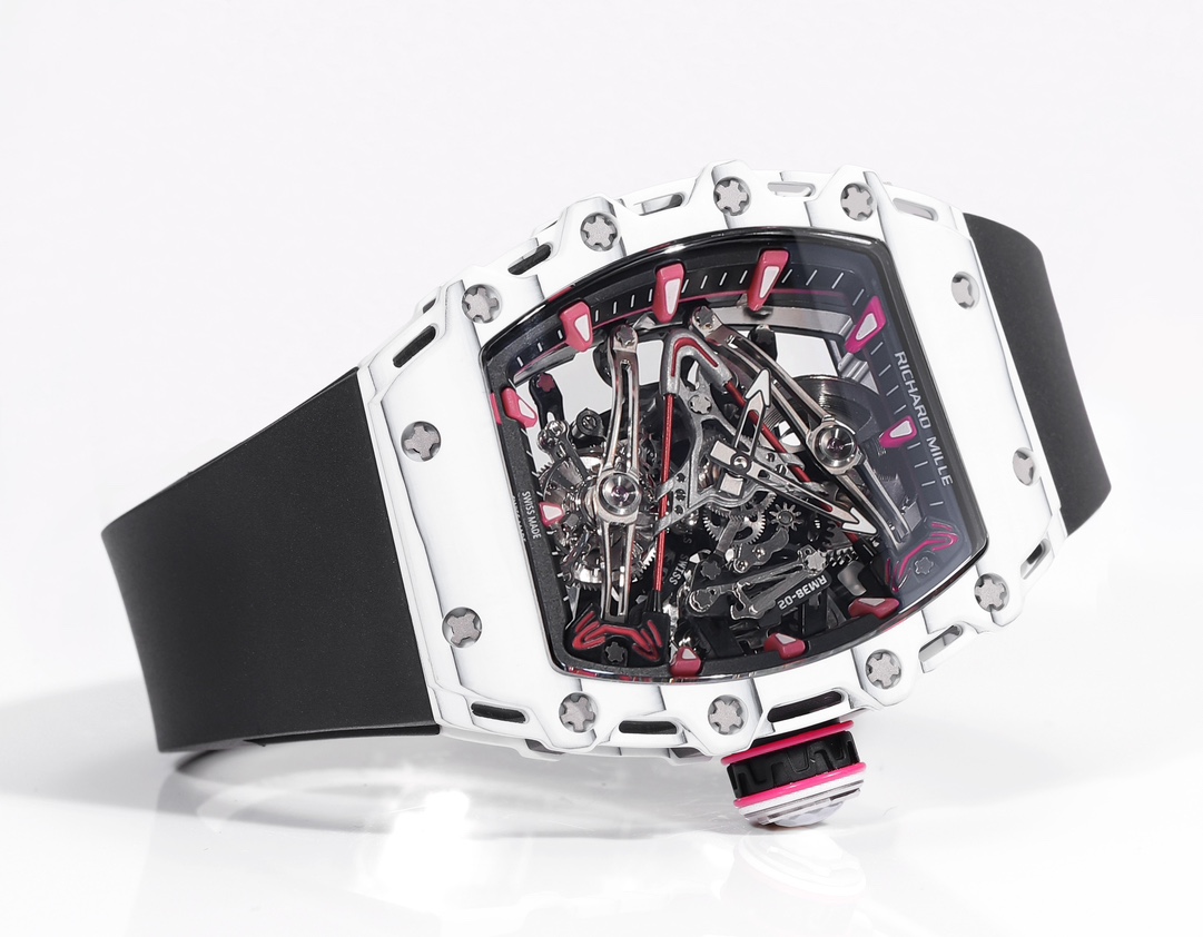 RM 38-02 Tourbillon Bubba Watson: Pink Golf-Inspired Luxury Watch - 图片 6
