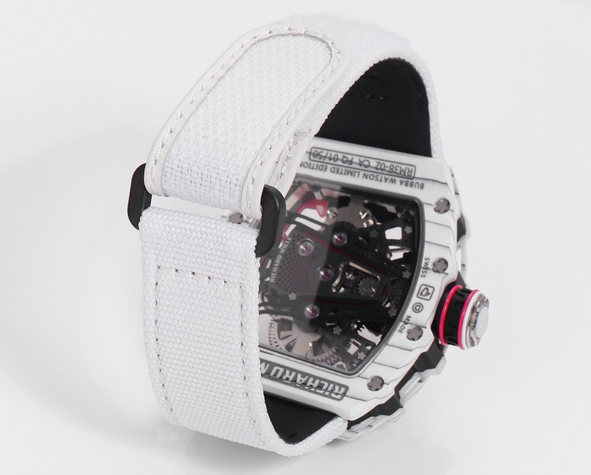 RICHARD MILLE RM 38-02 Tourbillon Bubba Watson: Pink Golf-Inspired Timepiece - 图片 9
